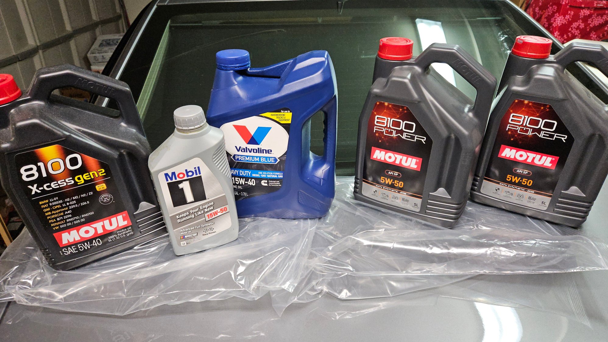 past and current oils