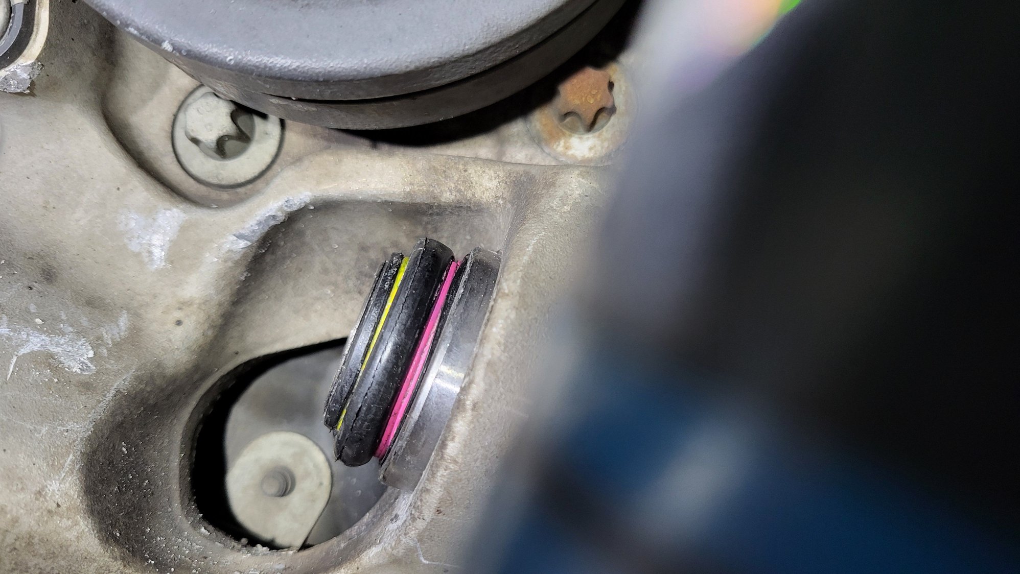 Well, it's not straight at all. Nearly impossible to fully inspect.