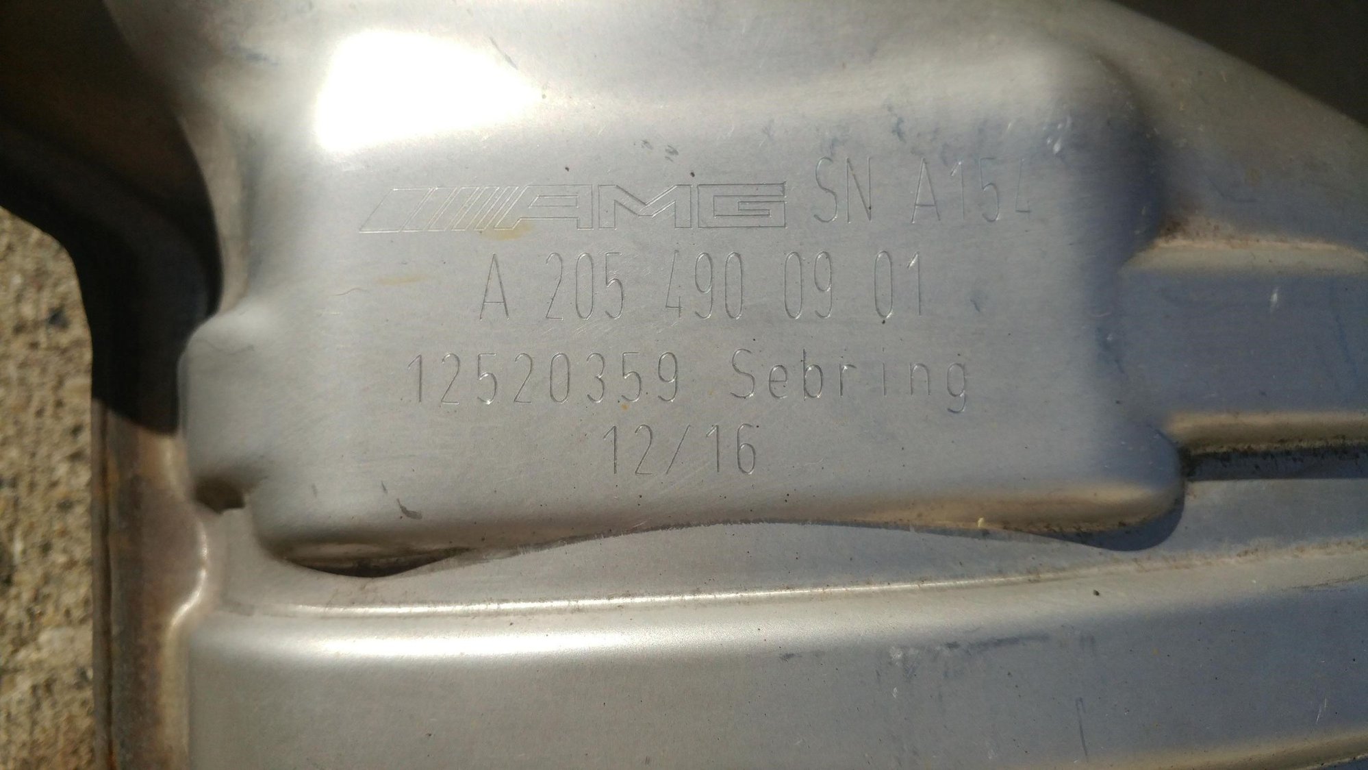 Engine - Exhaust - 2016 Mercedes C63S mufflers - Used - Edmonton, AB T6A0A0, Canada