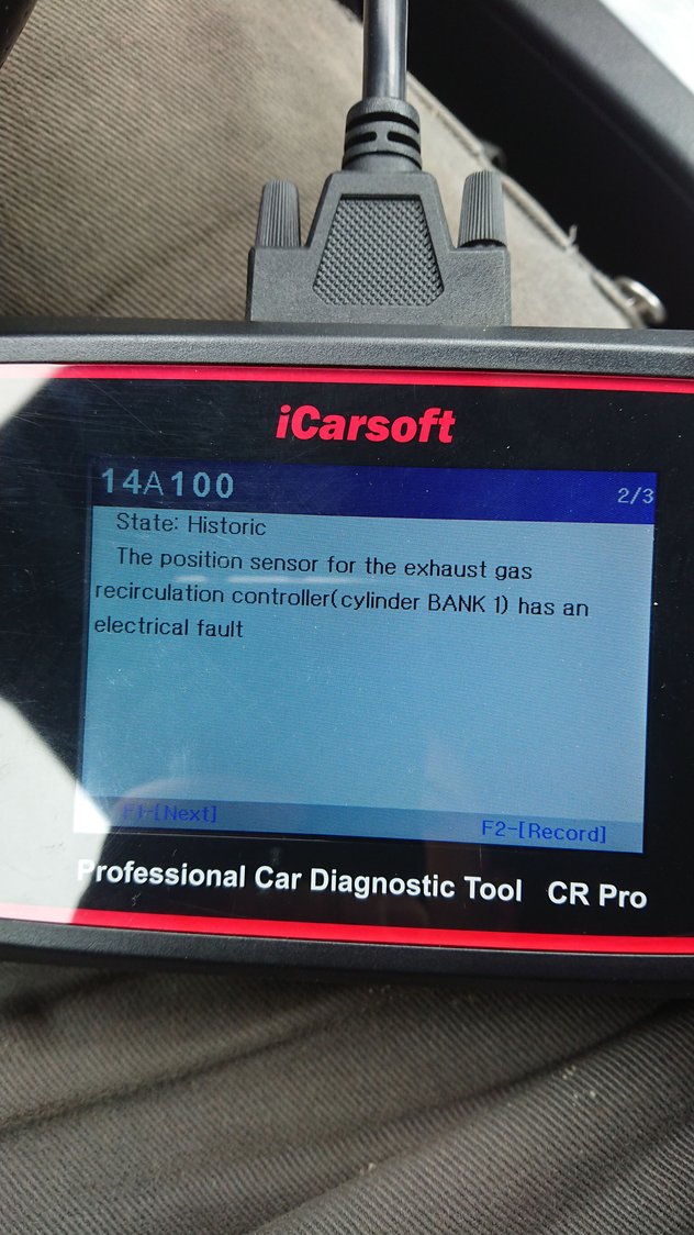 EGR sensor circuit low.. I need help Forums