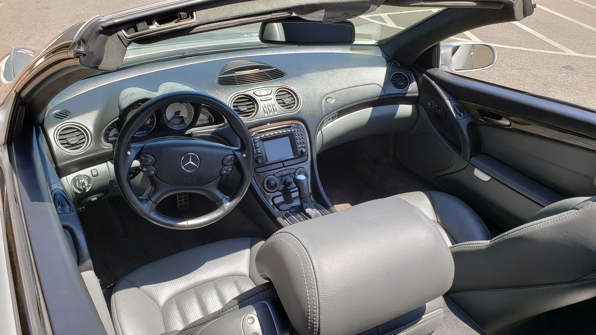 2004 Mercedes-Benz SL55 AMG - 2004 SL55 AMG for sale - Used - VIN WDBSK74F14F064057 - 128,000 Miles - 8 cyl - 2WD - Automatic - Convertible - Silver - Los Angeles, CA 90027, United States