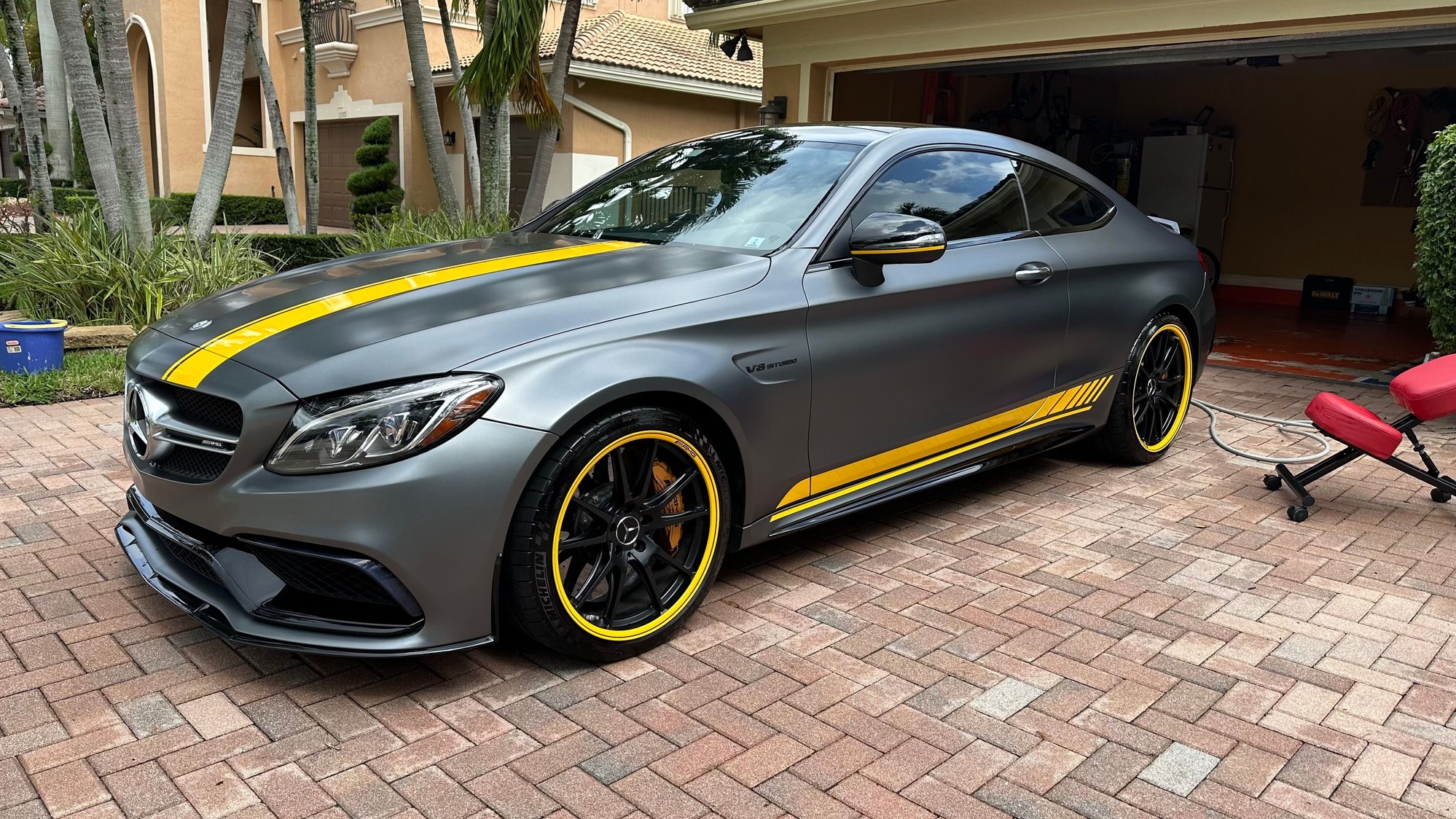 2017 Mercedes-Benz C63 AMG S - 2017 C63S Edition 1 Coupe / Less than 50k Miles - Used - VIN WDDWJ8HB2HF425116 - 48,365 Miles - 8 cyl - Automatic - Coupe - Gray - Coral Springs, FL 33067, United States