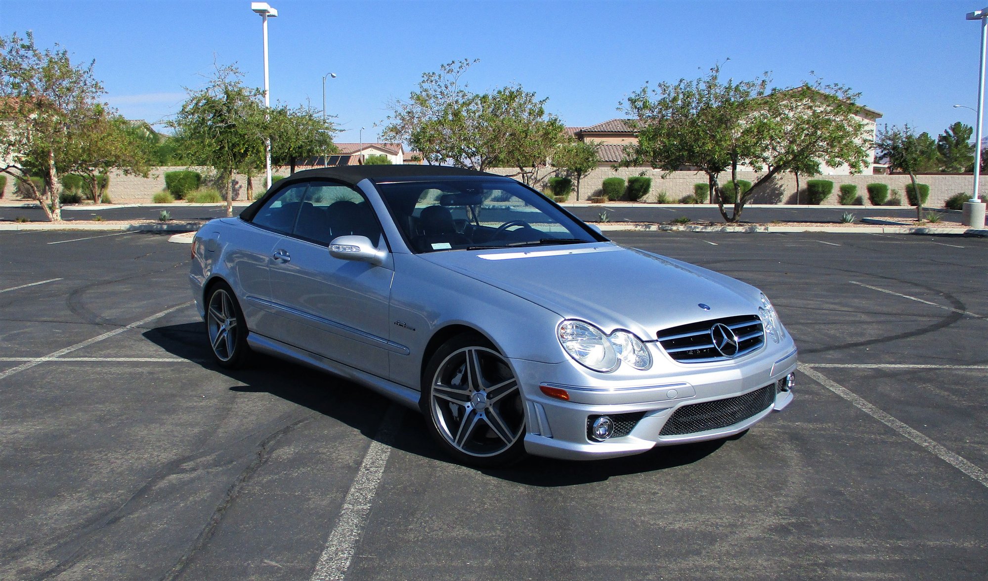 2008 Mercedes-Benz CLK63 AMG - 2008 CLK63 AMG - Used - VIN WDBTK77G88T088971 - 44,958 Miles - 8 cyl - 2WD - Automatic - Convertible - Silver - North Las Vegas, NV 89031, United States