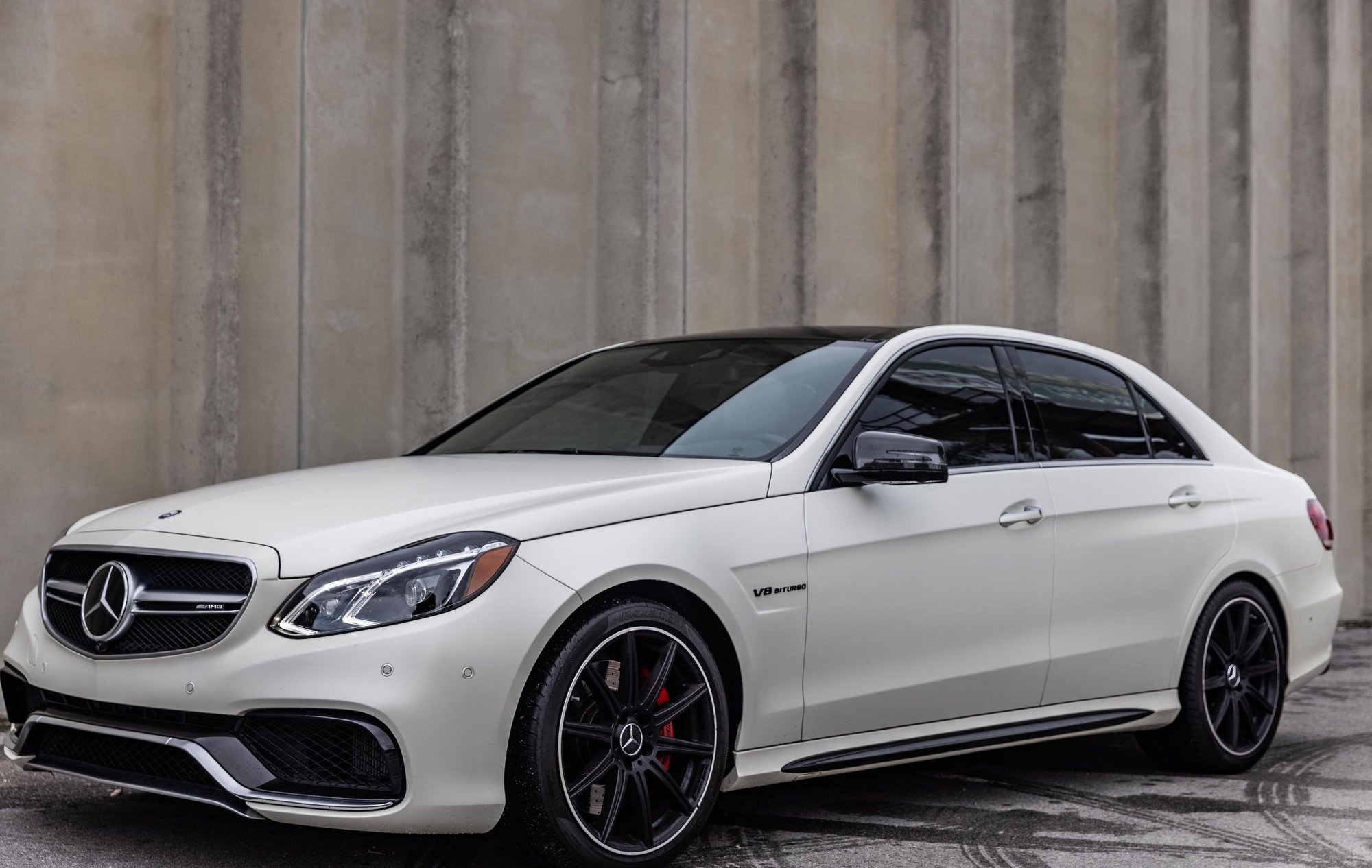 2016 Mercedes-Benz E63 AMG S - Matte White on White 2016 E63 S - Used - VIN WDDHF7GB7GB202081 - 16,900 Miles - 8 cyl - AWD - Automatic - Sedan - White - Chester Springs, PA 19425, United States