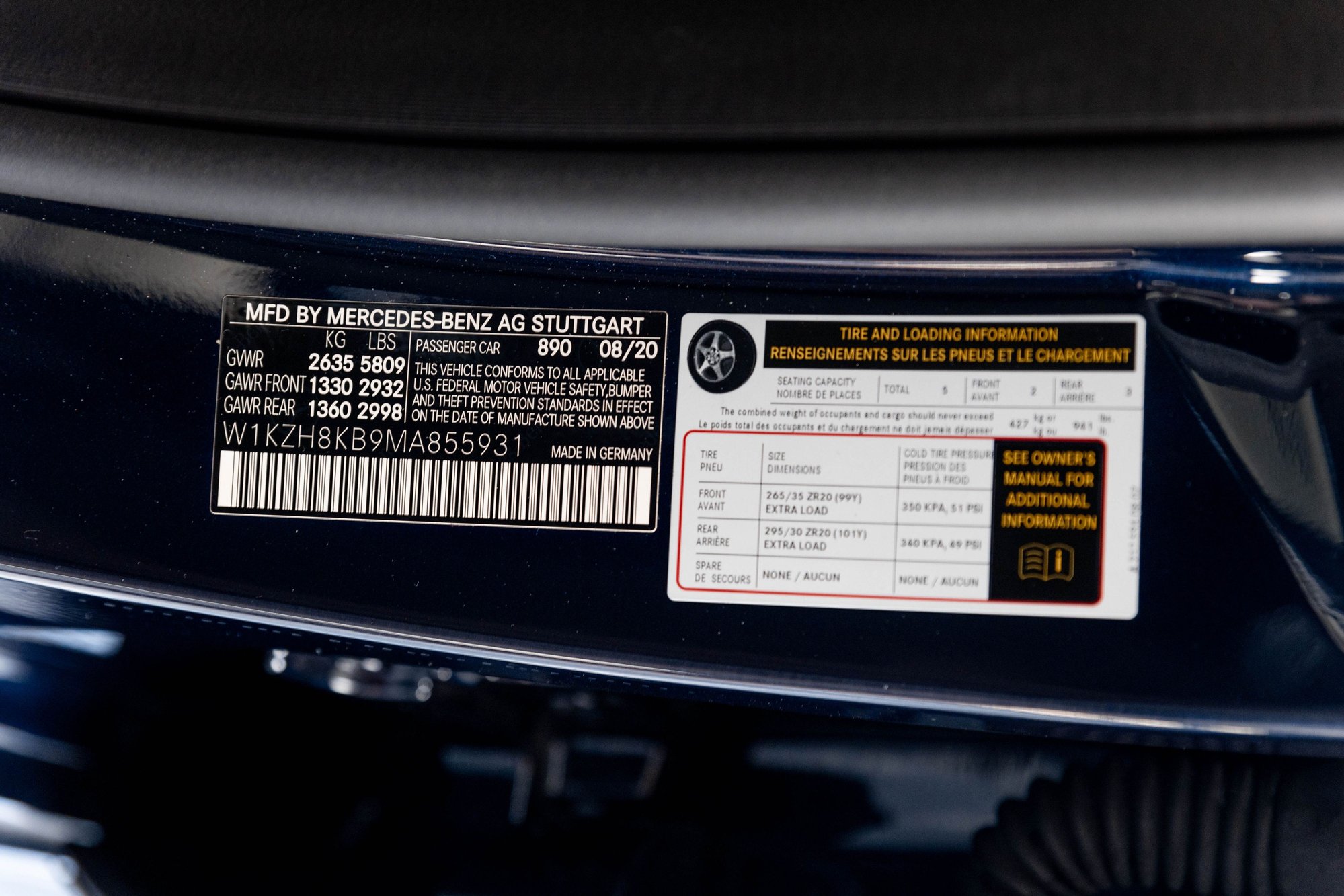 2021 Mercedes-Benz E-Class - 2021 Mercedes-Benz E-Class 63 AMG-S 4MATIC - Used - VIN W1KZH8KB9MA855931 - 9,600 Miles - 8 cyl - AWD - Automatic - Wagon - Blue - Boca Raton, FL 33496, United States