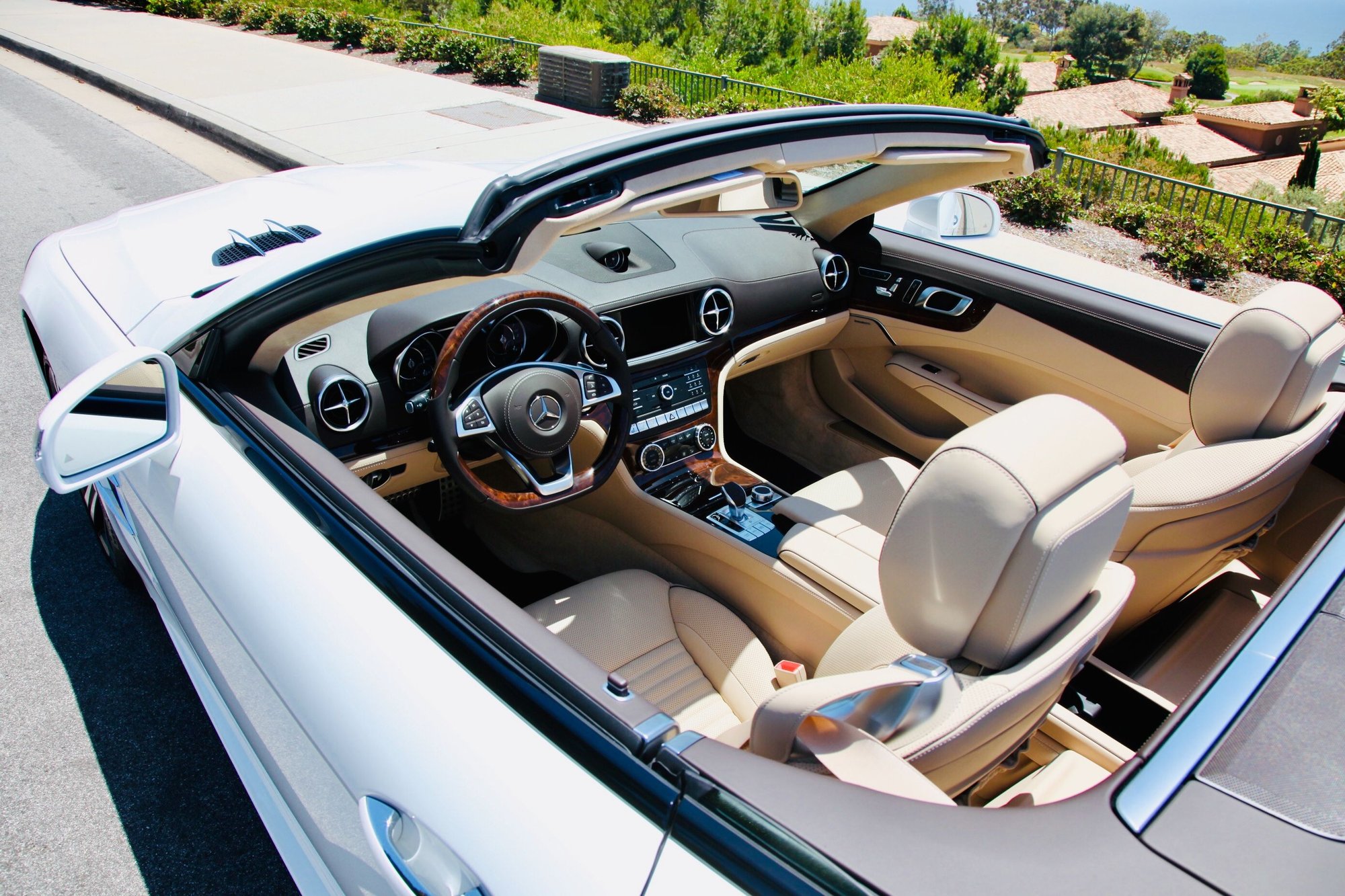2019 Mercedes-Benz SL450 - 2019 SL450 Special Order w/ABC. AMG Ceramic Brakes, AMG Forged Wheels - Used - VIN WDDJK6GA5KF057512 - 2,692 Miles - 6 cyl - 2WD - Automatic - Convertible - White - Newport Beach, CA 92663, United States
