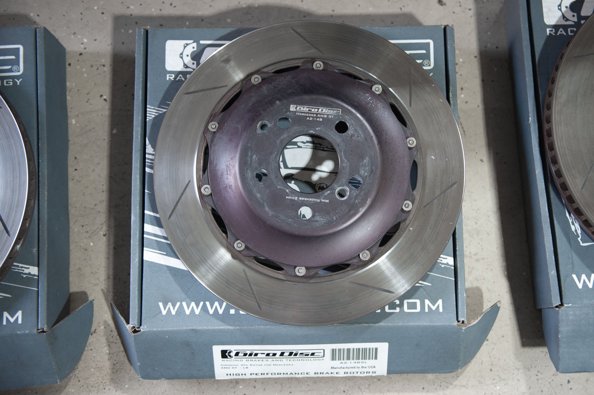 Brakes - Mercedes-AMG GTS GTC GTR Girodisc Racing Rotors A1-123 A2-148 - Used - All Years  All Models - All Years  All Models - All Years  All Models - Saddle River, NJ 07458, United States