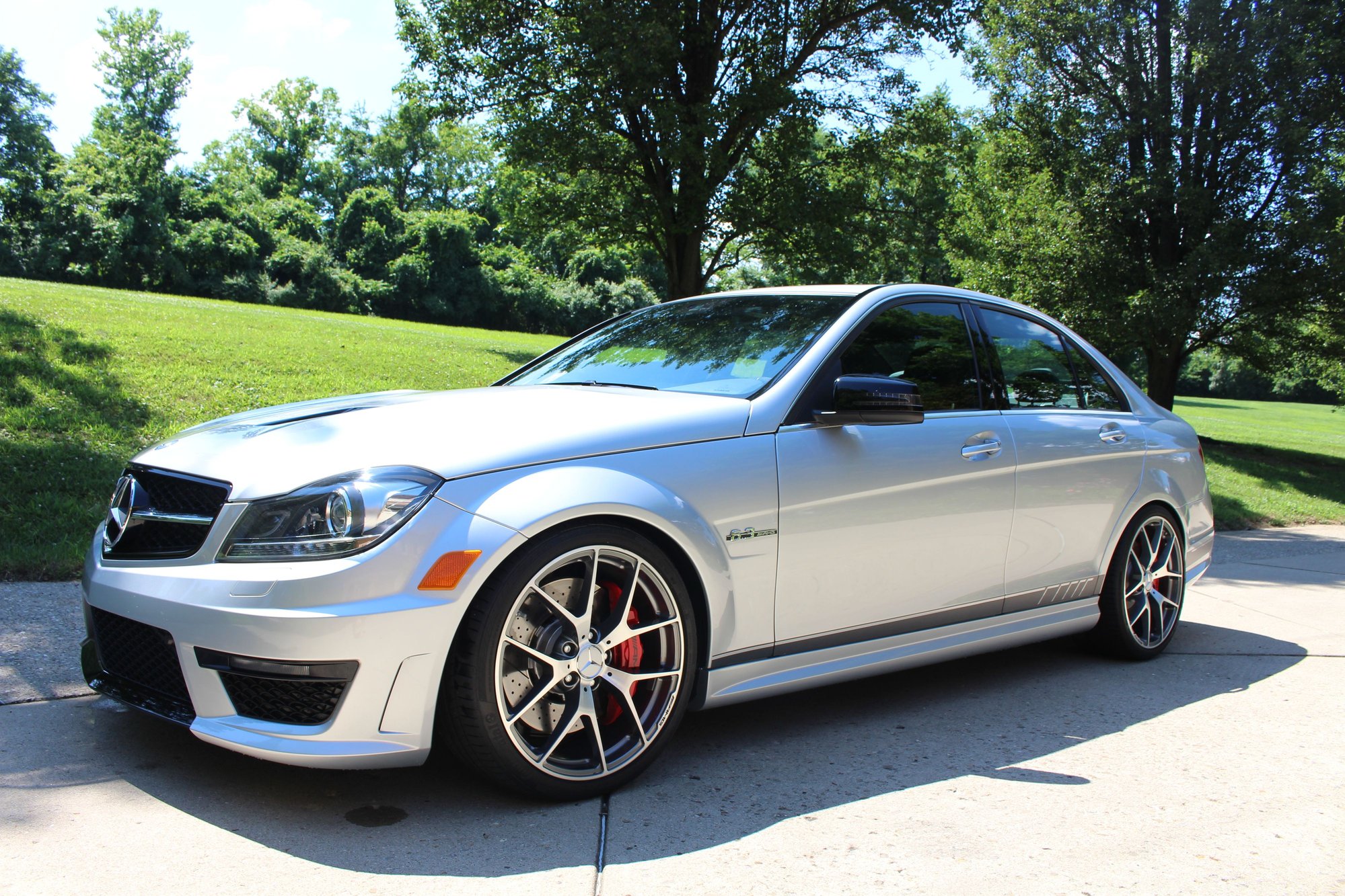 2014 Mercedes-Benz C63 AMG - 2014 C63 AMG 507 Sedan Original Owner - Used - VIN WDDGF7HB1EG216987 - 8,940 Miles - 8 cyl - 2WD - Automatic - Sedan - Gray - Cincinnati, OH 45202, United States