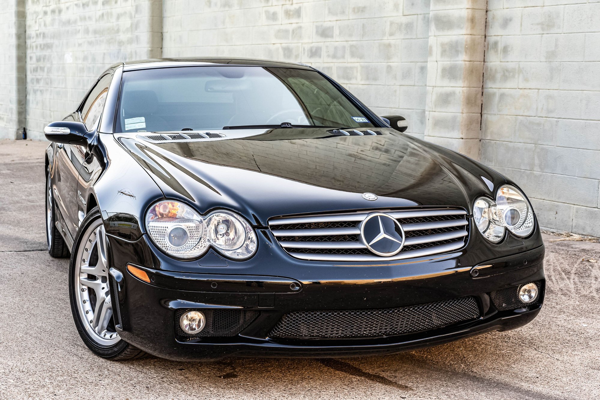 2006 Mercedes-Benz SL55 AMG - R230 SL55 ~ One of Forty Five P030 Cars ~ 54,600 Miles - Used - VIN WDBSK74F06F113980 - 54,600 Miles - 8 cyl - 2WD - Automatic - Convertible - Black - Waco, TX 76710, United States