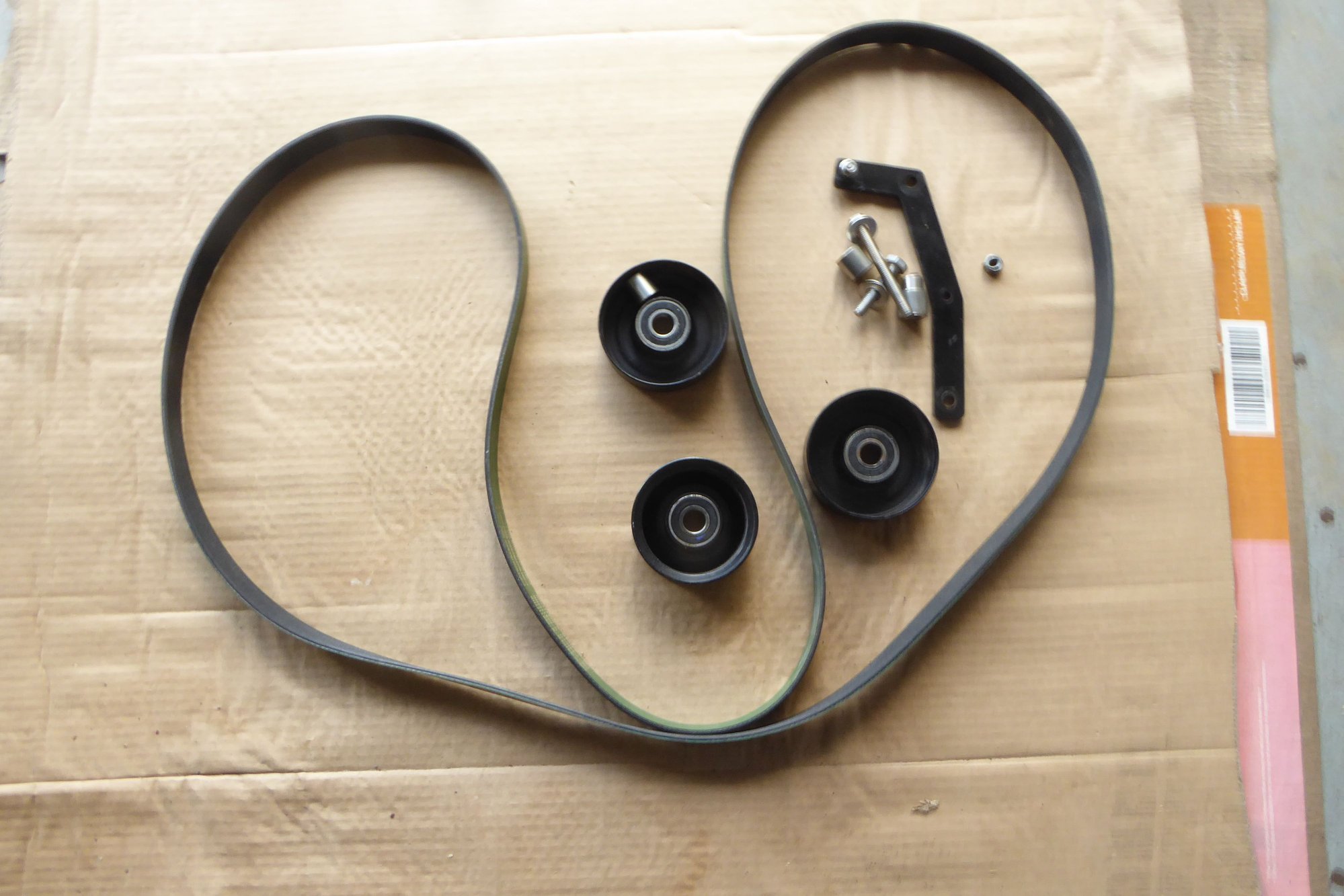 Engine - Power Adders - C32 or SLK32 belt wrap kit with green belt - Used - 2002 to 2004 Mercedes-Benz SLK32 AMG - Indialantic, FL 32903, United States