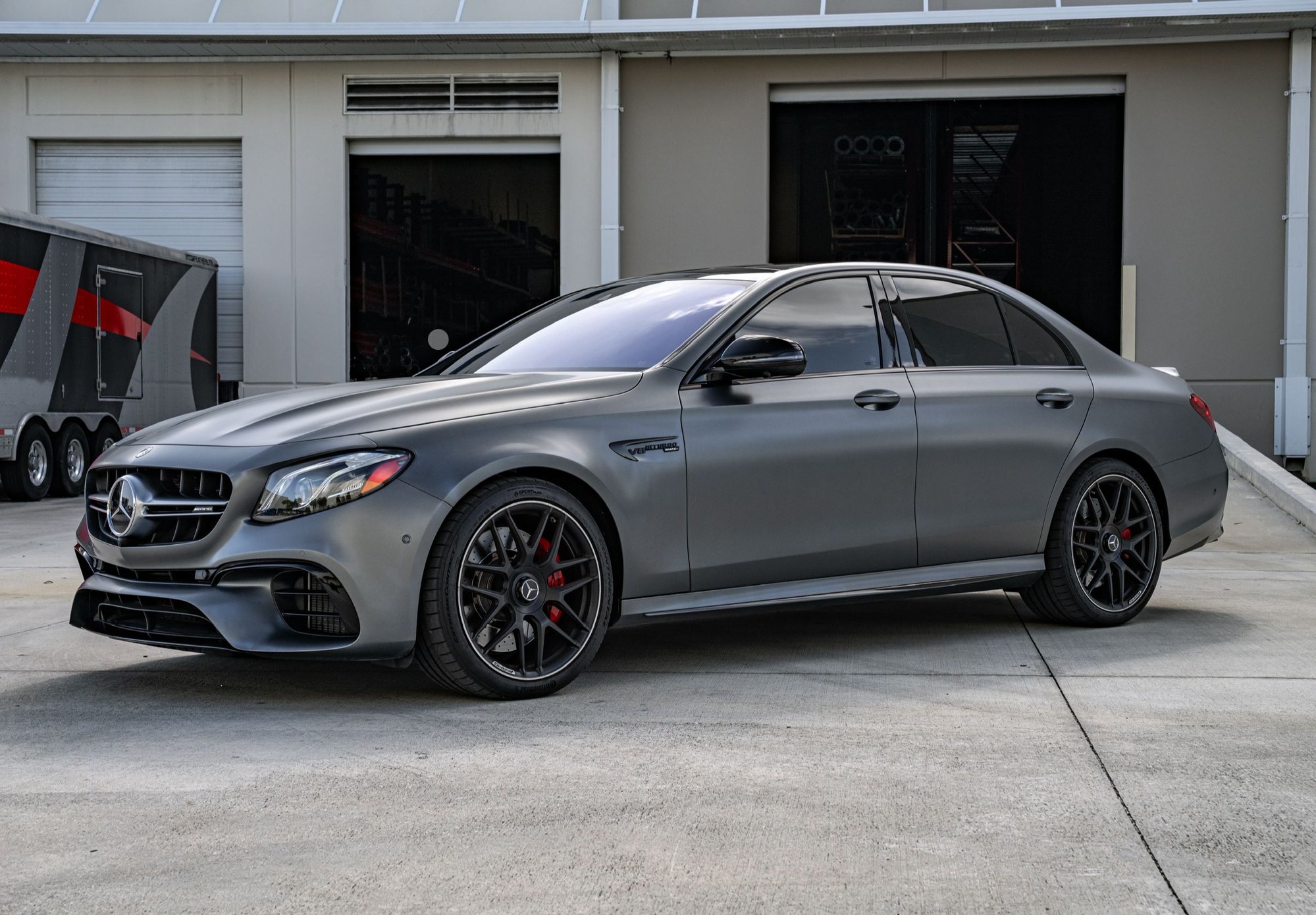 2019 Mercedes-Benz E63 AMG S - 2019 E63 AMGs Bi Turbo 607 HP 4 Matic+ 135K MSRP-WARRANTY-FULL PPF-20” Forged AMG WOW - Used - VIN WDDZF8KB2KA539192 - 8 cyl - Automatic - Sedan - Gray - Boca Raton, FL 33431, United States