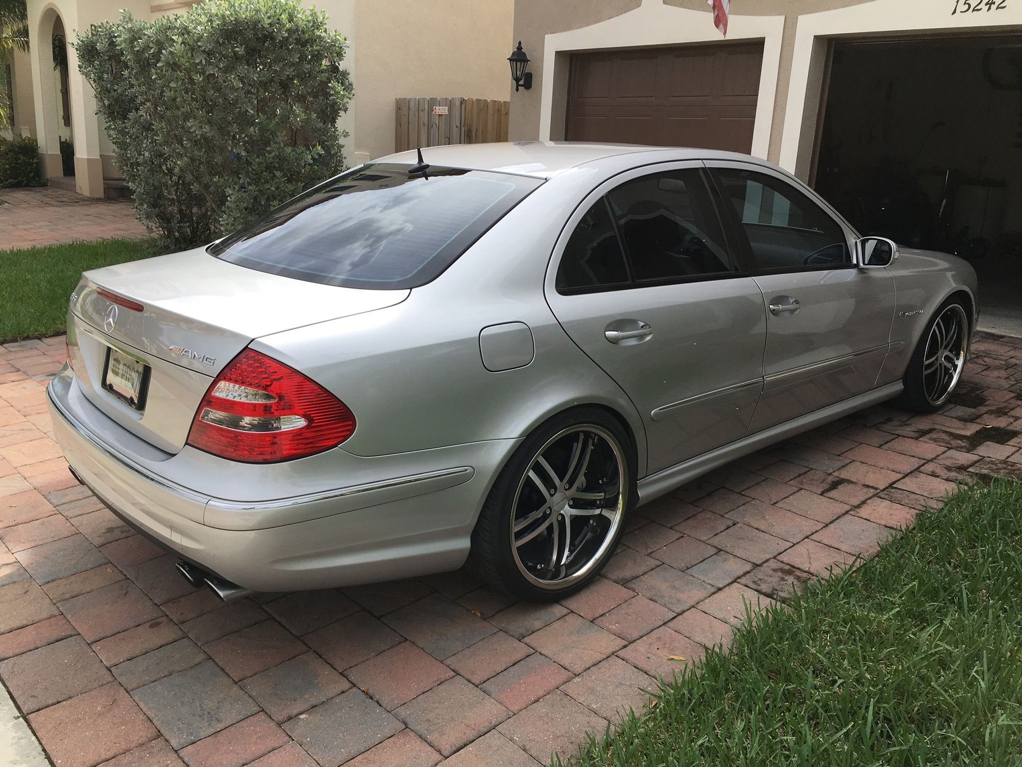 2003 Mercedes-Benz E55 AMG - 2003 E55 AMG Distronic - Used - VIN WDBUF76J23A391982 - 93,000 Miles - 8 cyl - 2WD - Automatic - Sedan - Silver - Miami, FL 33187, United States