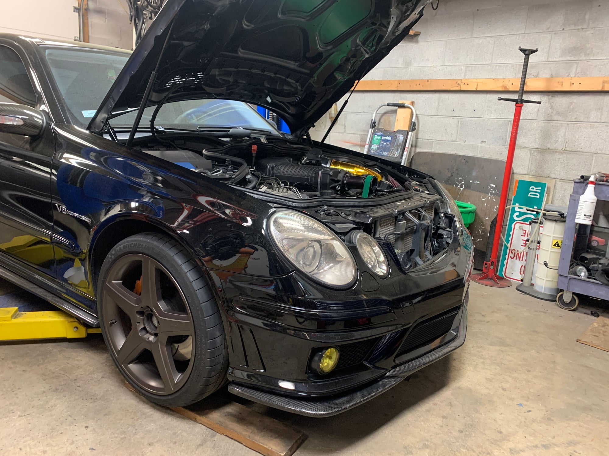 2005 Mercedes-Benz E55 AMG - 2005 E55 AMG Weistec Supercharged. 700whp/860wtq! Record setting! 70k miles - Used - VIN Wdbuf76j55a768758 - 70,400 Miles - 8 cyl - 2WD - Automatic - Sedan - Black - Catonsville, MD 21228, United States