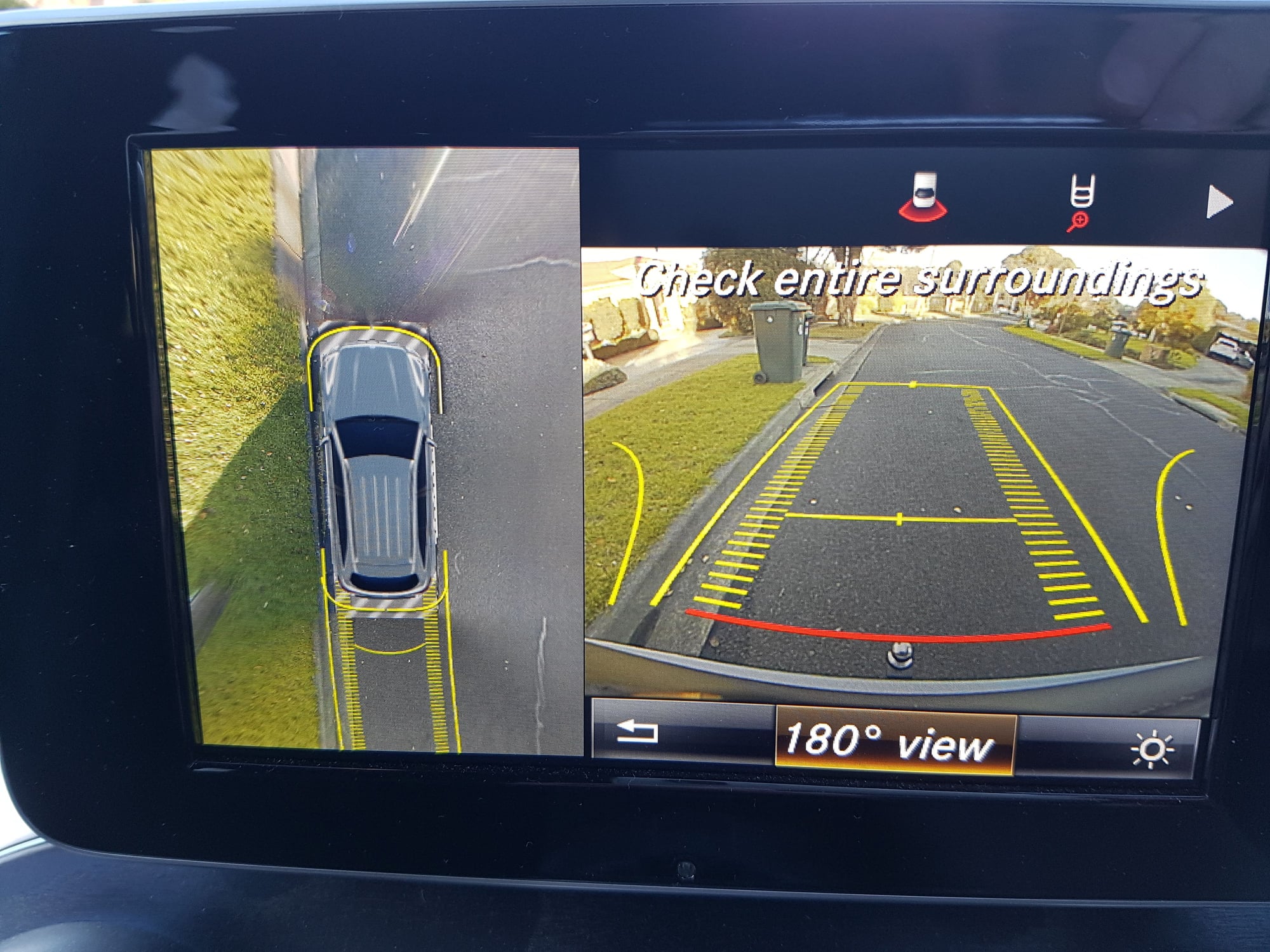 REAR VIEW CAMERA GRID MARKS - MBWorld.org Forums