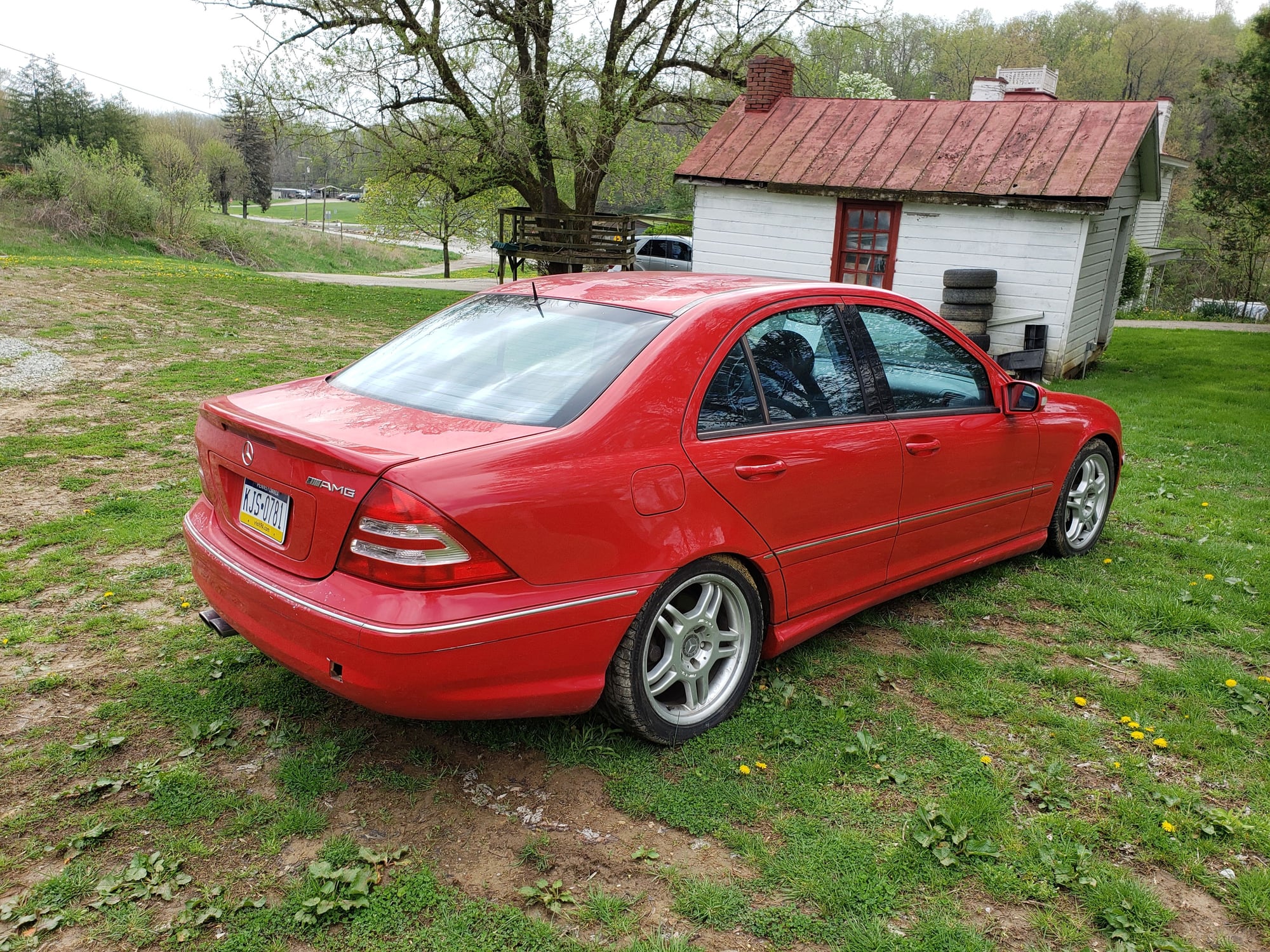 2002 Mercedes-Benz C32 AMG - 2002 C32 AMG FOR SALE - Used - VIN WDBRF65J12F160722 - 125,650 Miles - 6 cyl - 2WD - Automatic - Sedan - Red - Belle Vernon, PA 15012, United States