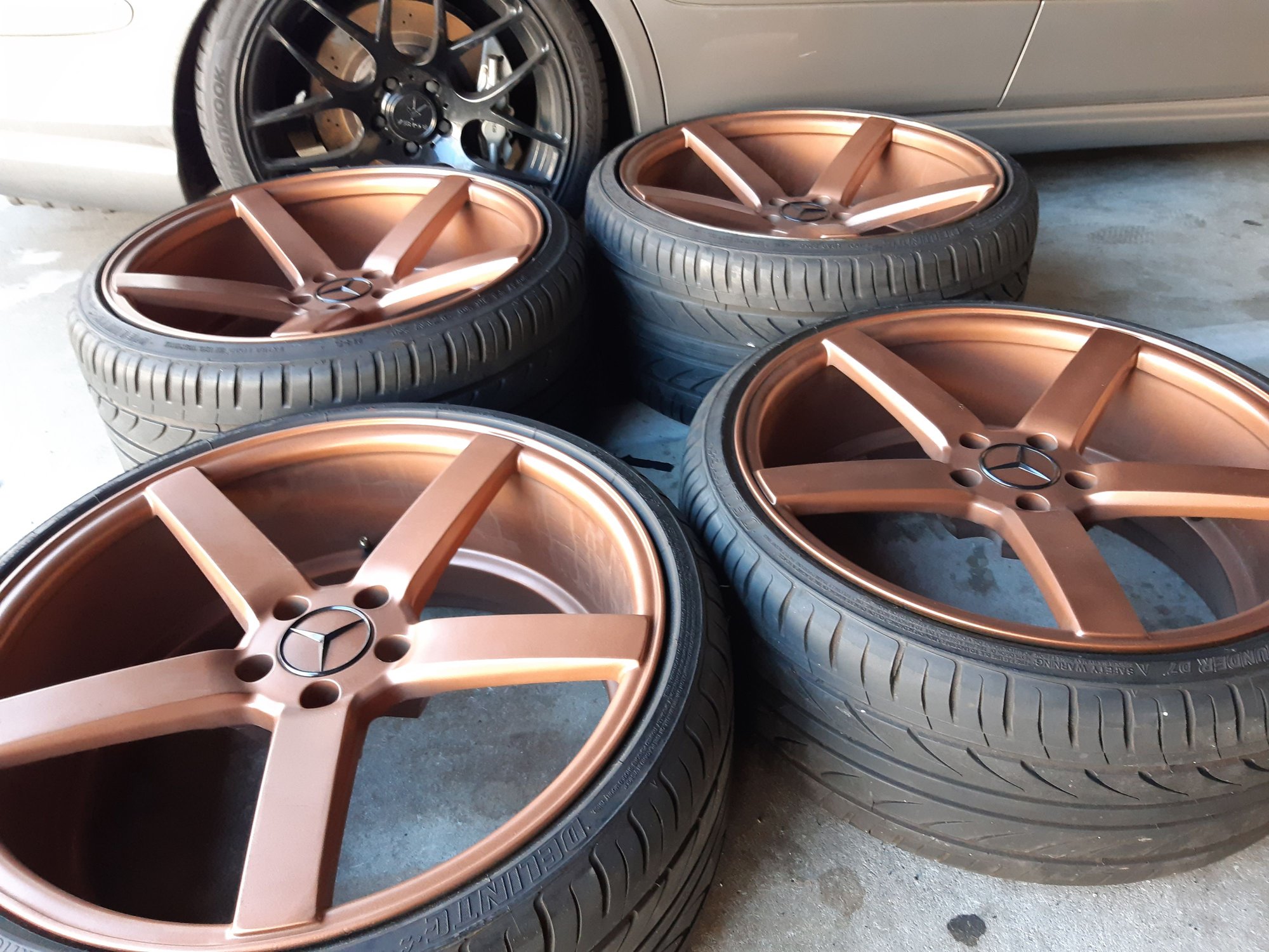 Wheels and Tires/Axles - Orignal Vossen CV3 Wheels - Used - 2003 to 2006 Mercedes-Benz E55 AMG - Cerritos, CA 90703, United States