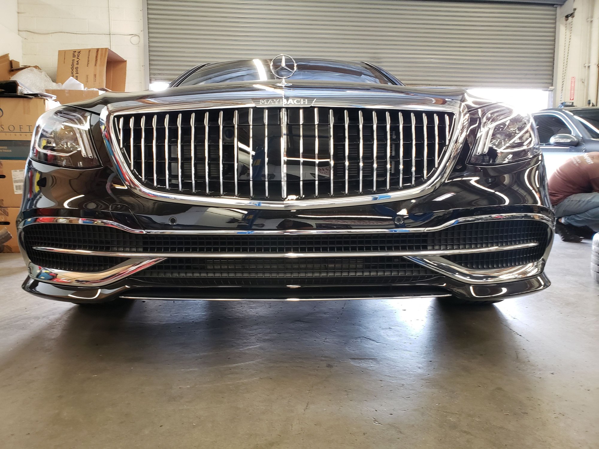 Exterior Body Parts - 2020 Maybach S650 X222 exterior body parts- Front bumper, grill, rear insert w/tips - New - 2020 Maybach All Models - Seal Beach, CA 90740, United States