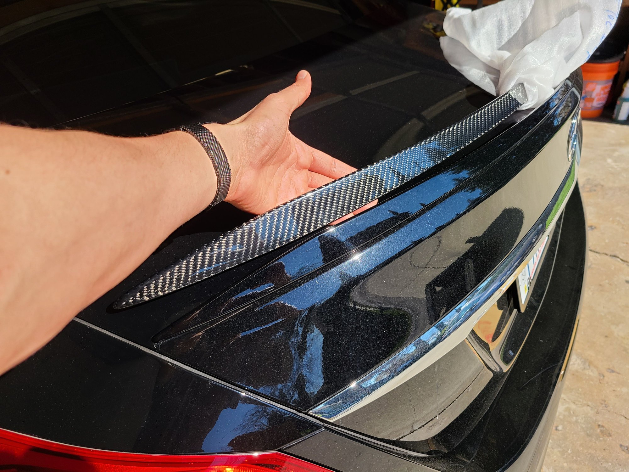 Exterior Body Parts - JBSpeed W205 Carbon Fiber AMG style spoiler - NEW - New - 2016 Mercedes-Benz C450 AMG - Concord, CA 94519, United States