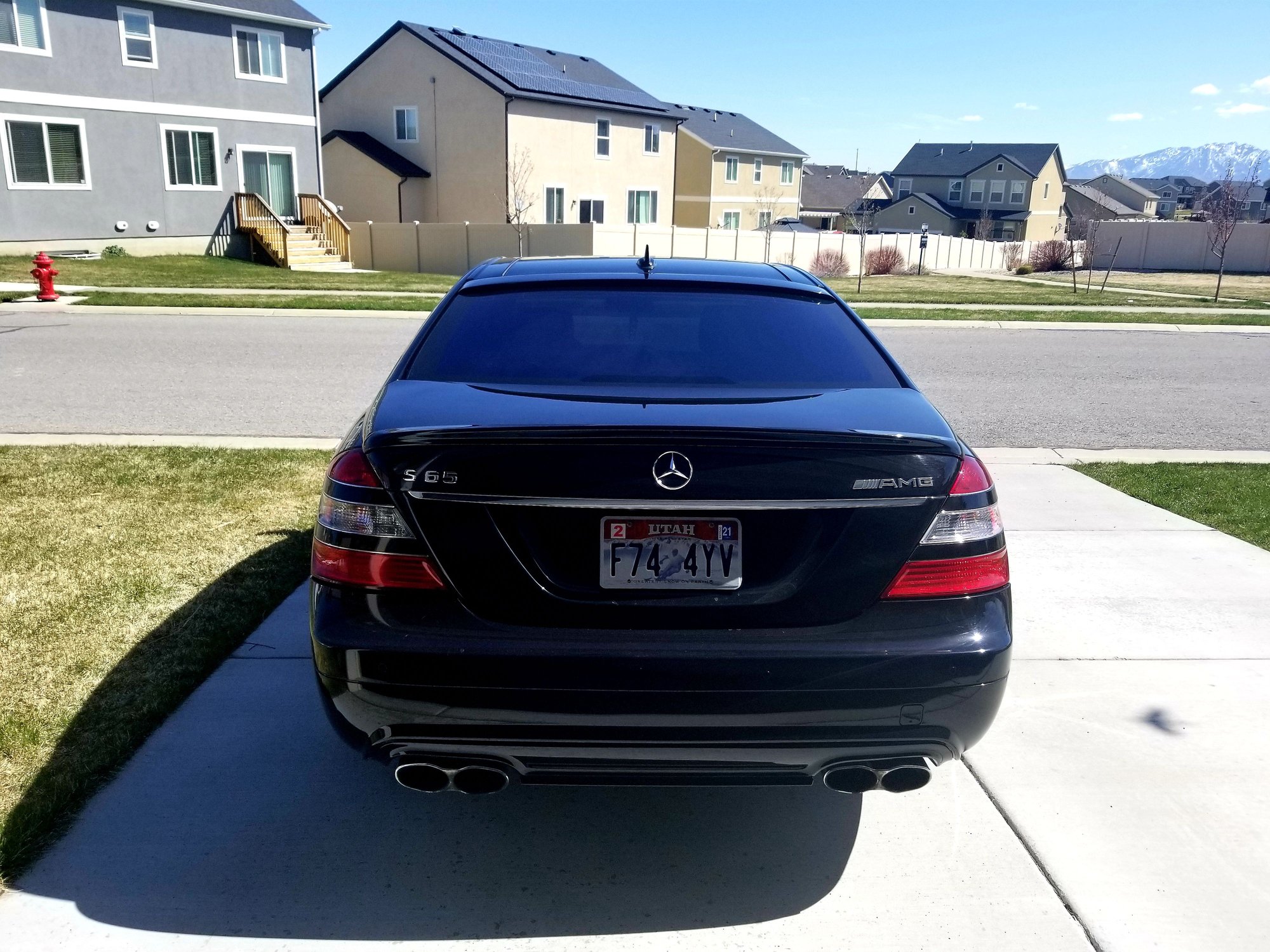 2007 Mercedes-Benz S65 AMG - BLACK ON BLACK S65 AMG - Used - VIN WDDNG79X77A112184 - 99,900 Miles - 12 cyl - 2WD - Automatic - Sedan - Black - West Jordan, UT 84081, United States