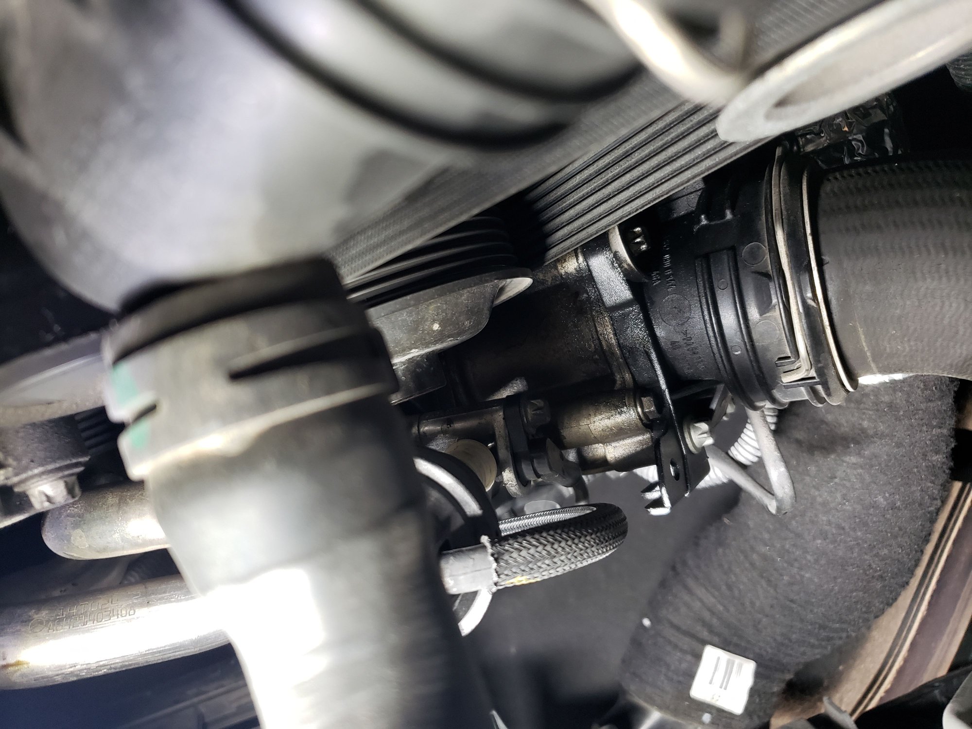 2014 ML350 Bluetec Oil leak Forums