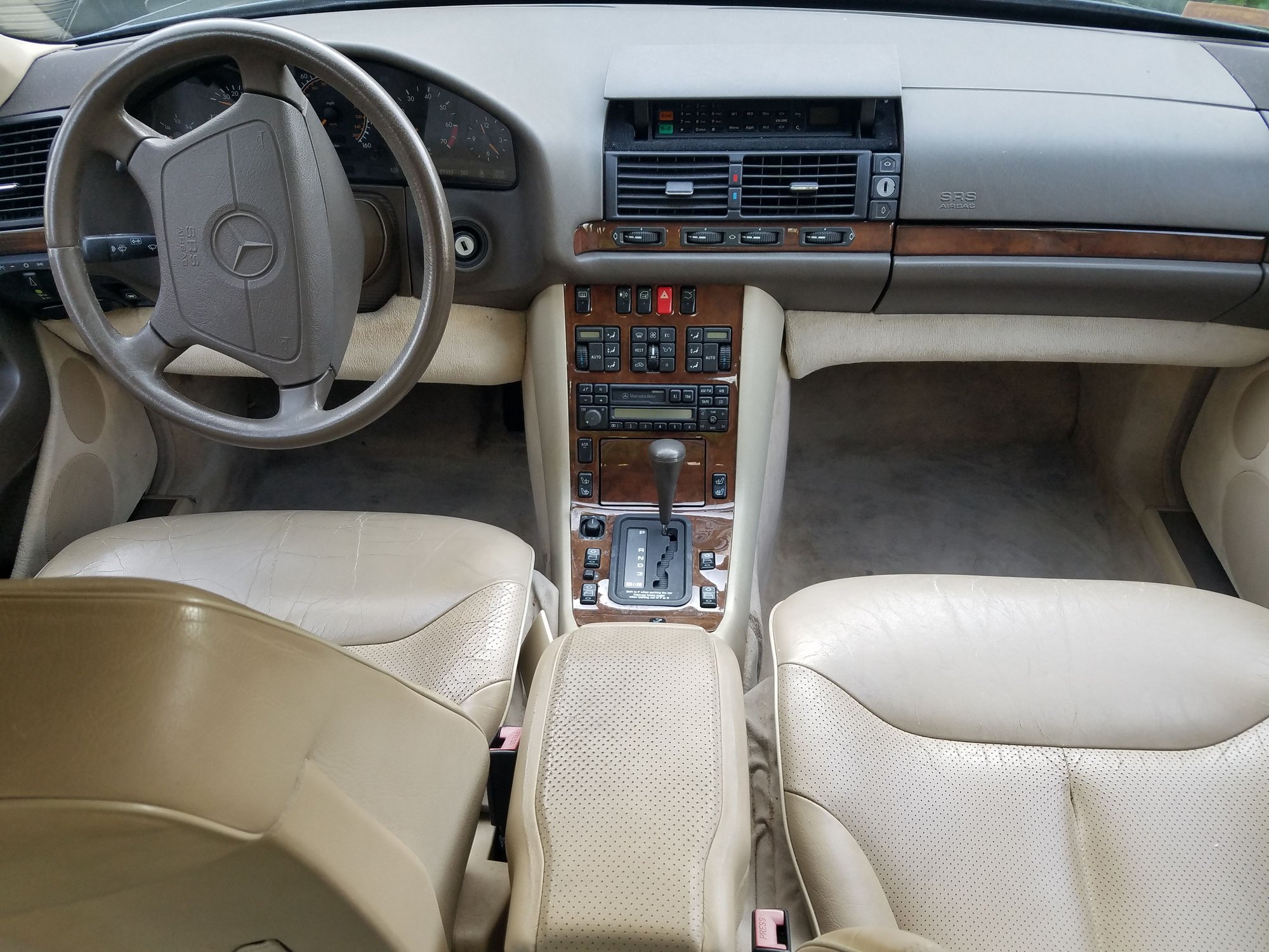 1995 Mercedes-Benz S500 - 1995 Mercedes Benz S500 - Used - VIN WDBGA51E1SA223789 - 135,868 Miles - 8 cyl - 2WD - Automatic - Sedan - Gray - Jacksonville, FL 32259, United States