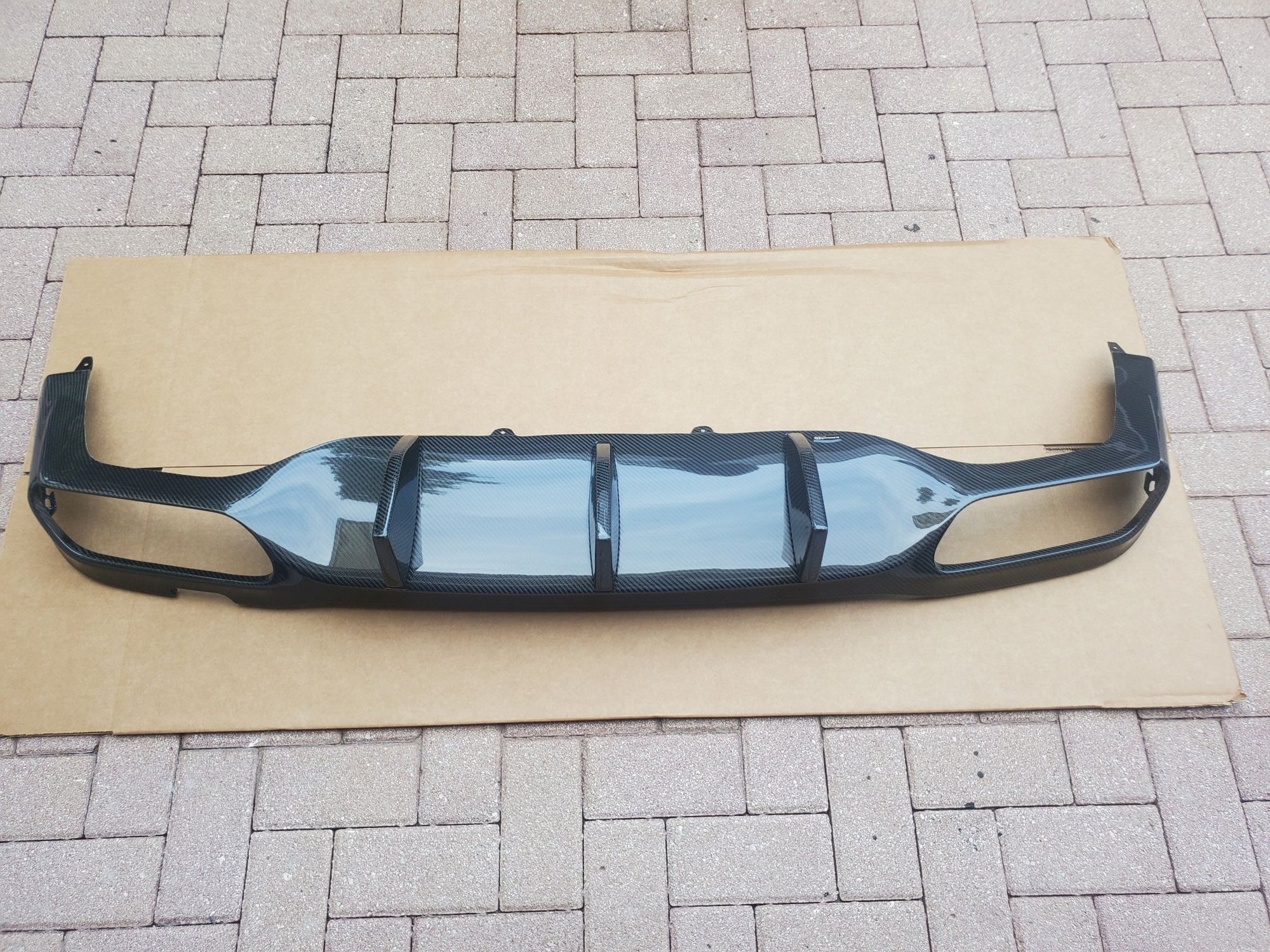 Exterior Body Parts - W213 E63 AMG Euroteck big fin carbon fiber diffuser - New - 0  All Models - Miami, FL 33101, United States