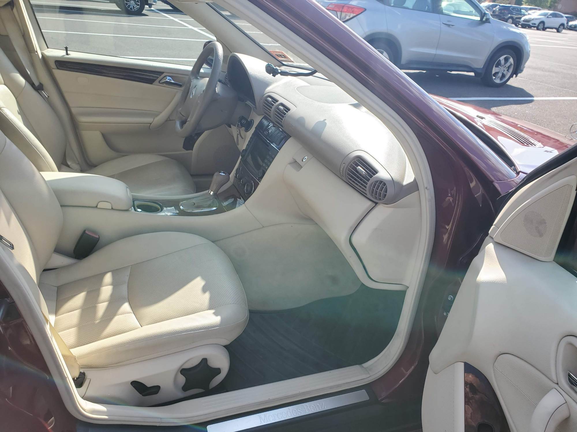 2005 Mercedes-Benz C240 - Well kept real treasure! - Used - VIN WDBRF81J75F658459 - 122,000 Miles - 6 cyl - AWD - Automatic - Sedan - Red - Voorhees, NJ 08043, United States