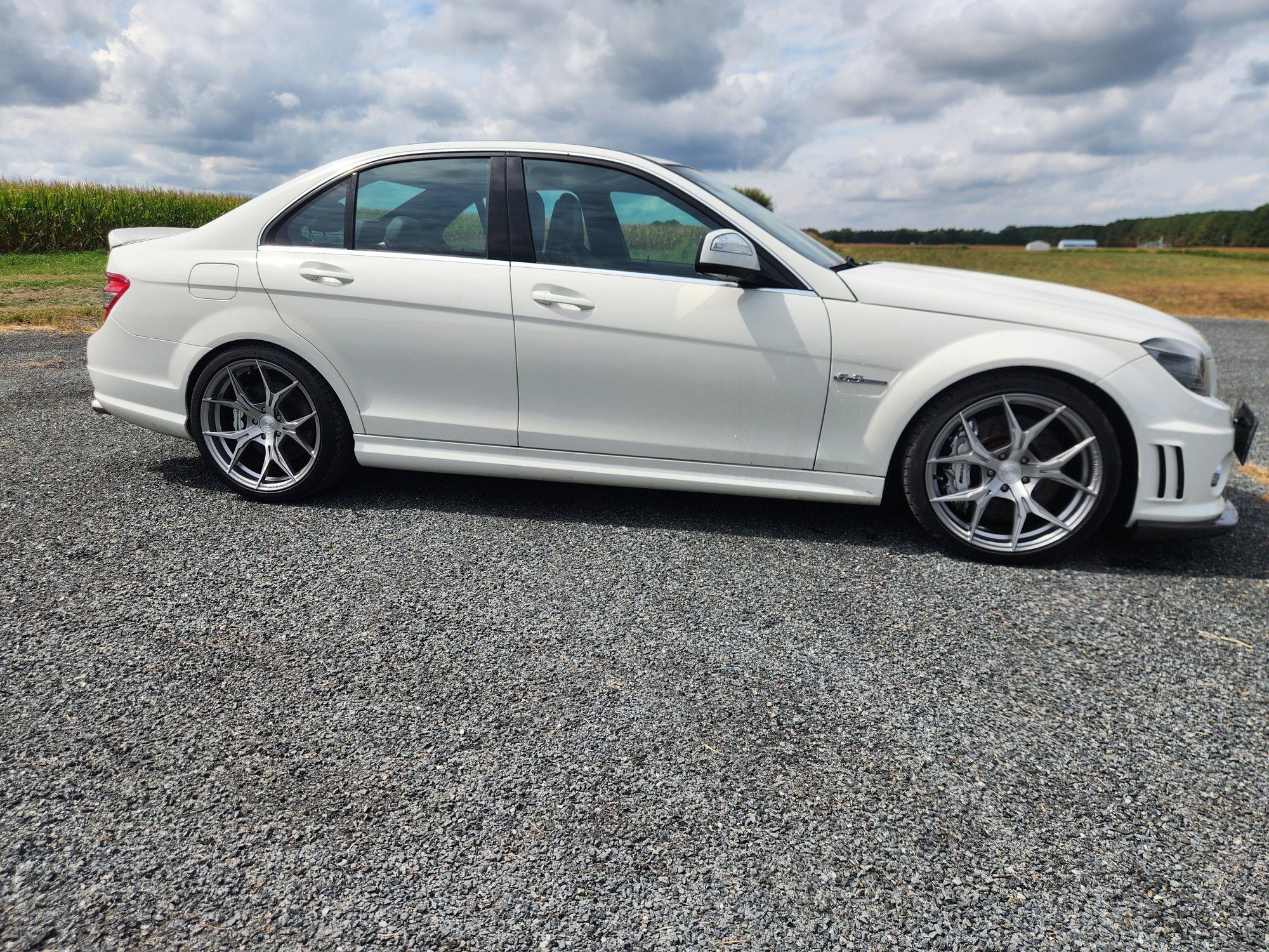 2009 Mercedes-Benz C63 AMG - Properly sorted and Youtube famous C63 - Used - VIN WDDGF77X89F308171 - 78,700 Miles - 8 cyl - 2WD - Automatic - Sedan - White - Centreville, MD 21617, United States