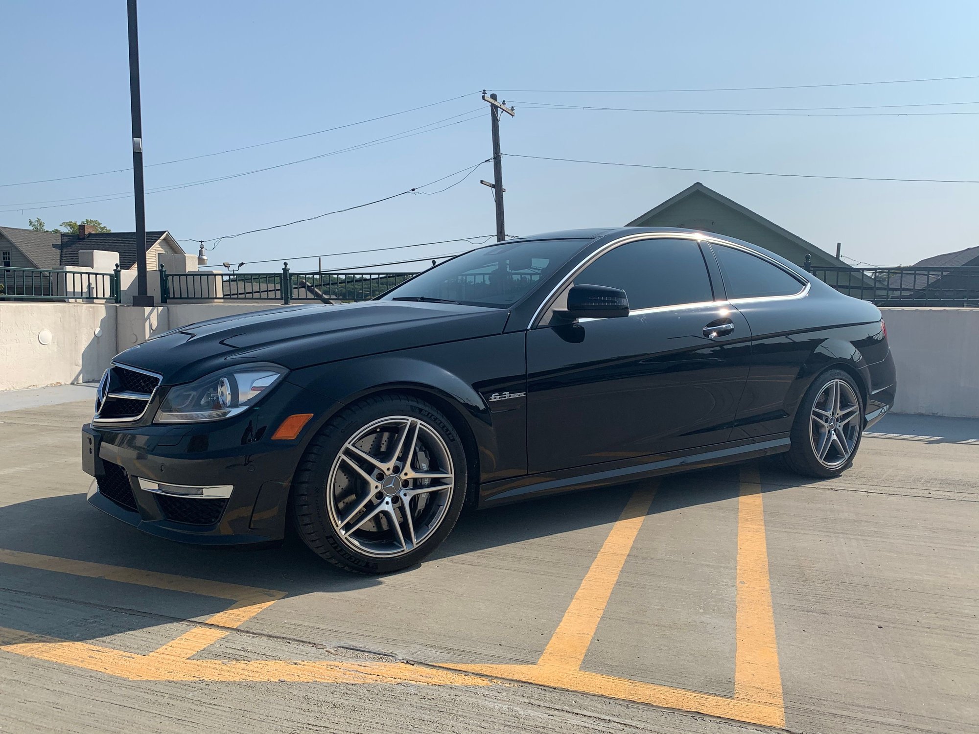 2012 Mercedes-Benz C63 AMG - 2012 Mercedes-Benz C-Class C AMG 63 Coupe - Used - VIN WDDGJ7HB4CF823448 - 54,000 Miles - 8 cyl - 2WD - Automatic - Coupe - Black - Rochester Hills, MI 48307, United States