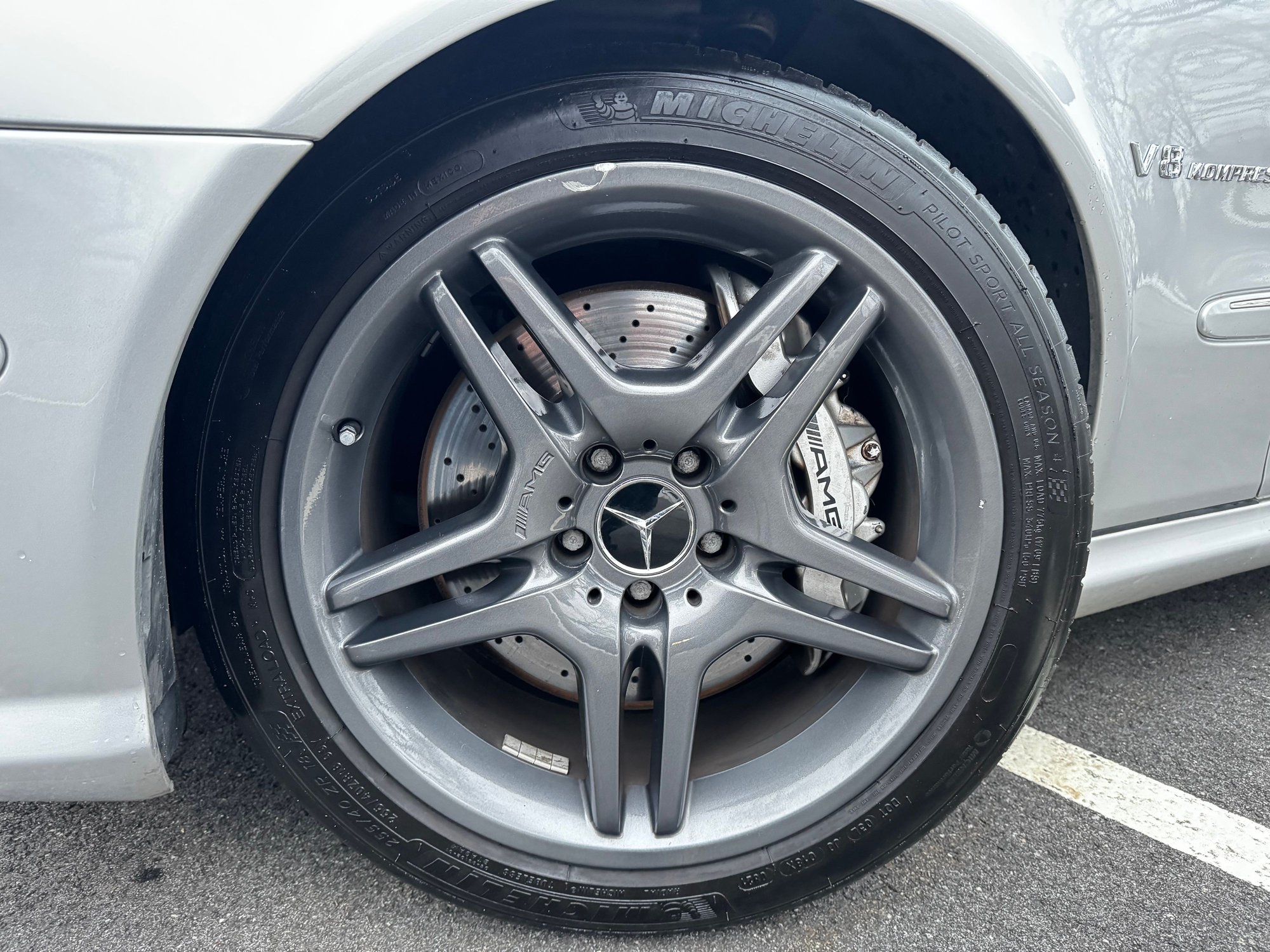 2005 Mercedes-Benz E55 AMG - BEAUTIFUL, WELL-MAINTAINED LOW MILEAGE MECHANIC OWNED - Used - VIN WDBUF76J05A715255 - 92,500 Miles - 8 cyl - 2WD - Automatic - Sedan - Silver - Westbury, NY 11590, United States