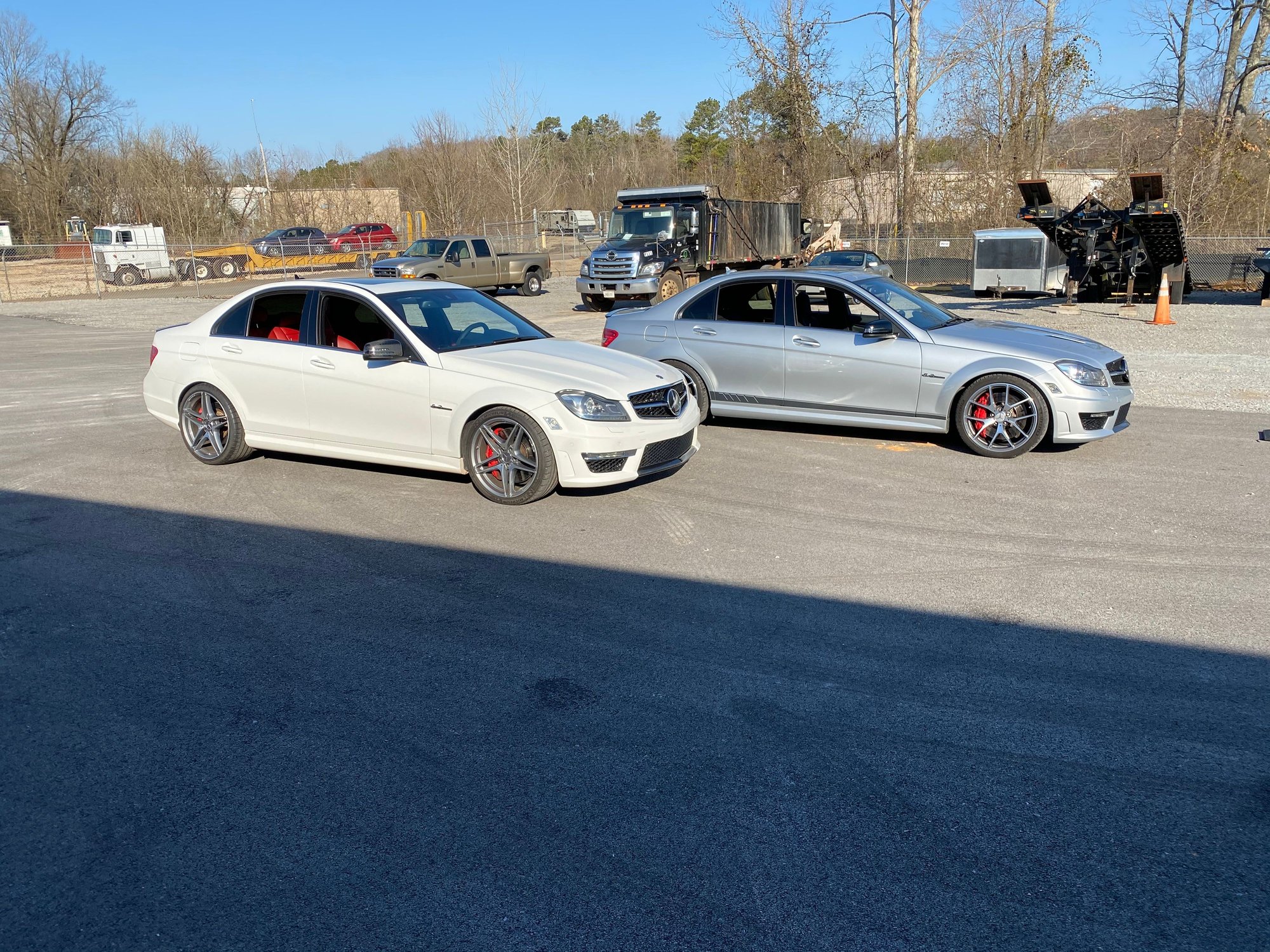 Wheels and Tires/Axles - 19" C63 S AMG Sedan Staggered OEM Wheels - Used - 2008 to 2020 Mercedes-Benz C63 AMG - Huntsville, AL 35824, United States