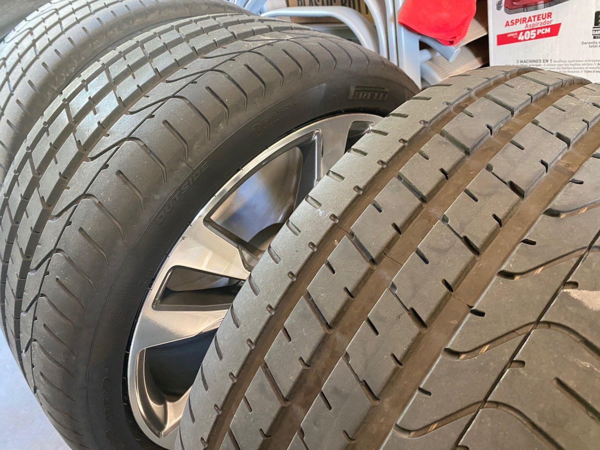 Wheels and Tires/Axles - 19" OEM Mercedes Wheels w/ almost NEW Pirelli P zero tires - Used - 0  All Models - Sandiego, CA 92067, United States