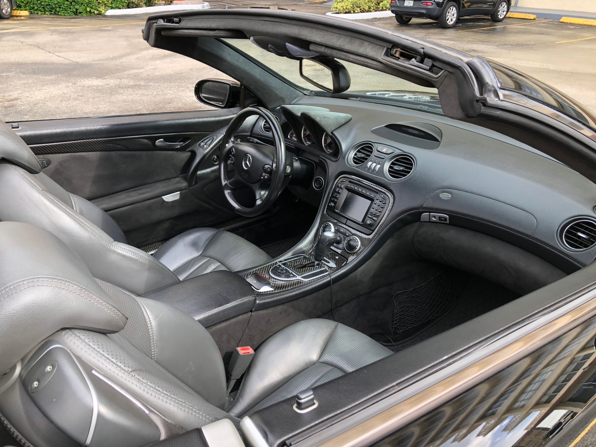 2004 Mercedes-Benz SL55 AMG - Mercedes SL55 very beautiful carbon fiber beast - Used - VIN Wdbsk74f74f079016 - 69,980 Miles - 8 cyl - 2WD - Automatic - Convertible - Black - Pampano Beach, FL 33069, United States