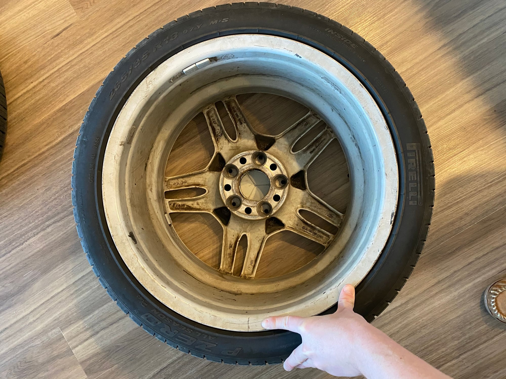 Wheels and Tires/Axles - W211 E55 spare wheels/tires - Used - 2003 to 2009 Mercedes-Benz E55 AMG - Jersey City, NJ 07302, United States