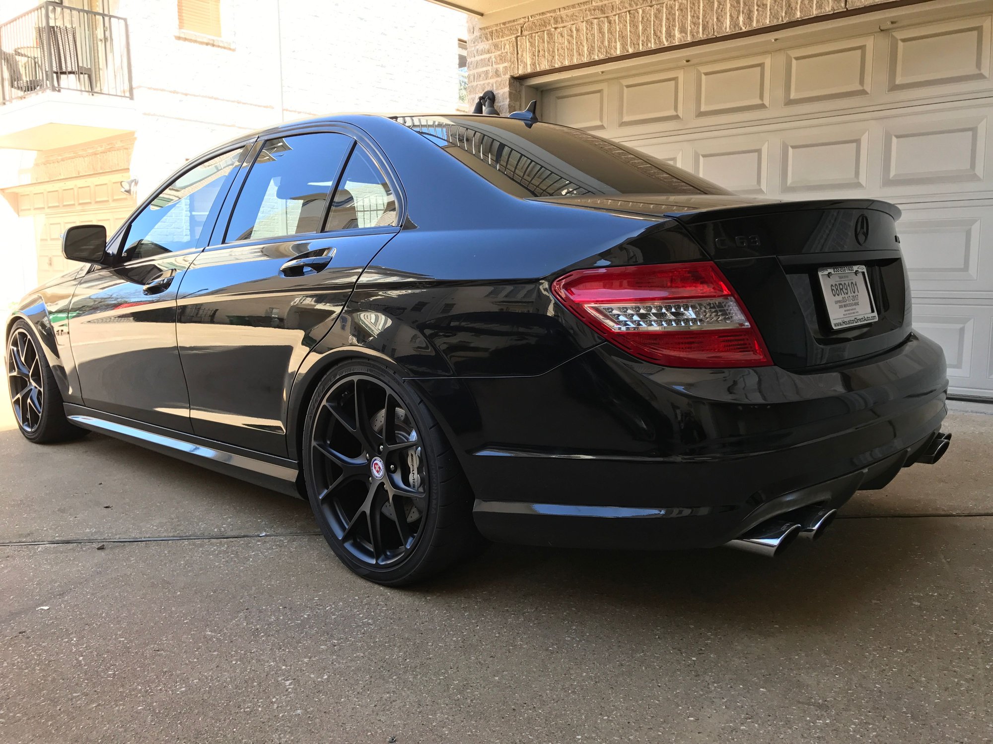 Wheels and Tires/Axles - FS: 19" HRE P101 for W204 C63 - Matte Black - Used - 2008 to 2014 Mercedes-Benz C63 AMG - Houston, TX 77002, United States