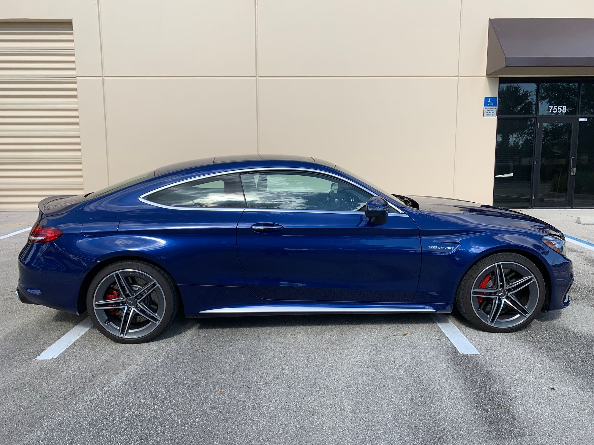 2019 Mercedes-Benz C63 AMG S - 2019 AMG C63S 2-Door Coupe ~~Save Over $15K~~No Accidents 4,092 Miles ~~~MSRP $88,585 - Used - VIN WDDWJ8HB0KF837316 - 4,092 Miles - 8 cyl - 2WD - Automatic - Coupe - Blue - Stuart, FL 34997, United States