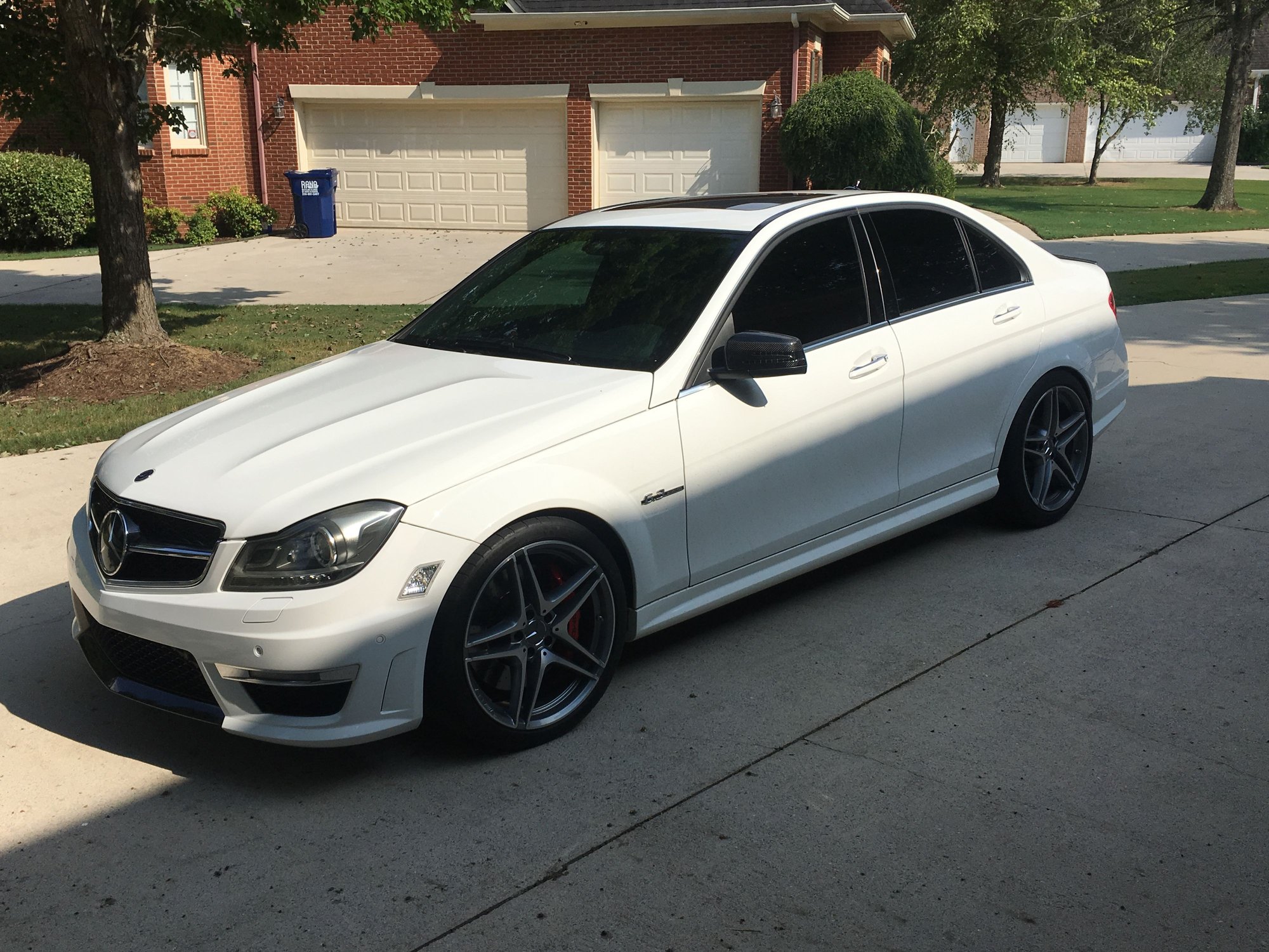 Wheels and Tires/Axles - 19" C63 S AMG Sedan Staggered OEM Wheels - Used - 2008 to 2020 Mercedes-Benz C63 AMG - Huntsville, AL 35824, United States