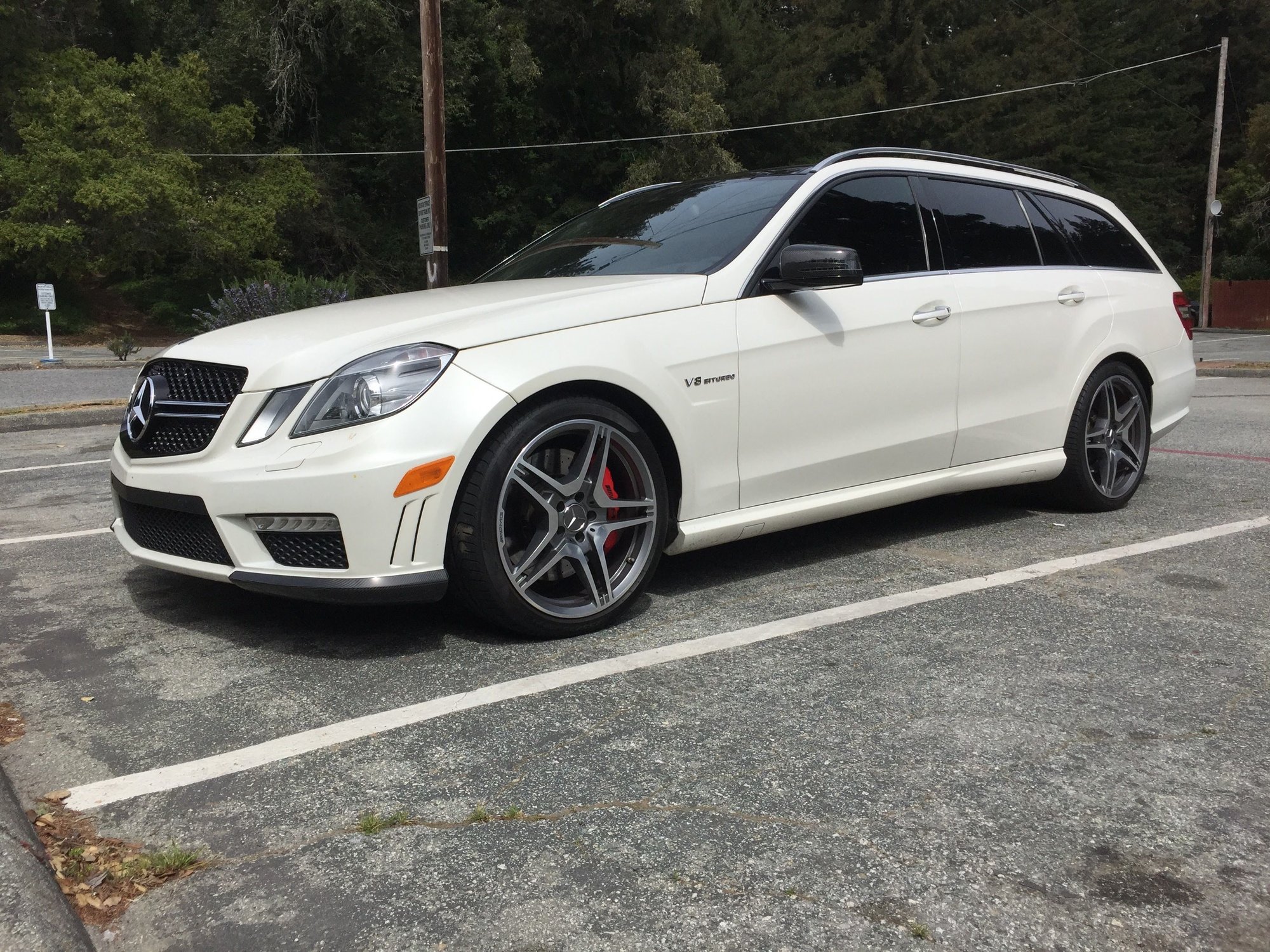 2012 Mercedes-Benz E63 AMG - 2012 E63 Performance P-30. 550 HP. Wagon Rare , - Used - VIN wddhh7eb4ca631997 - 47,500 Miles - 8 cyl - 2WD - Automatic - Wagon - White - San Francisco, CA 94122, United States