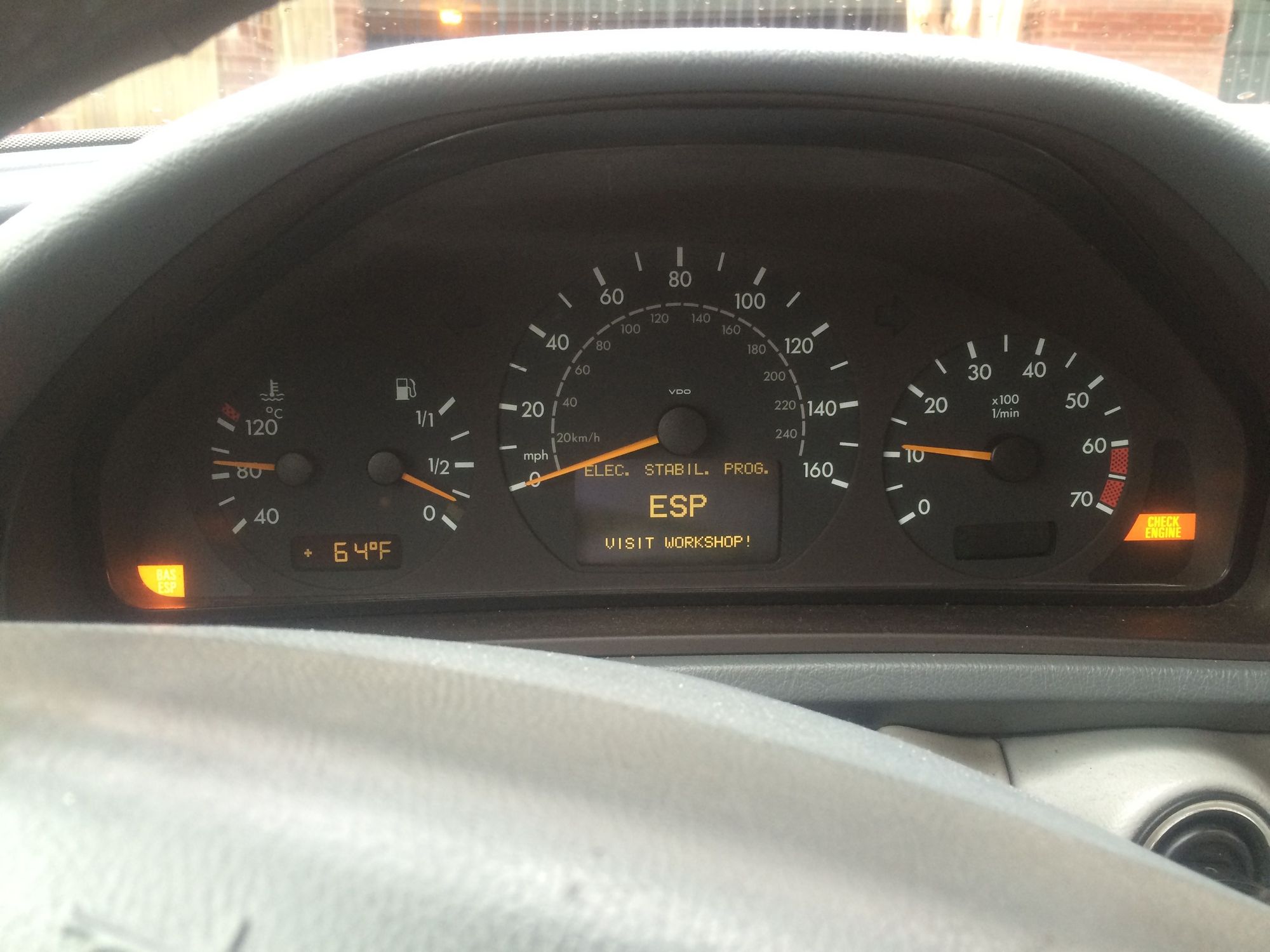 2000 CLK 320 BAS ESP LIGHT ON Forums