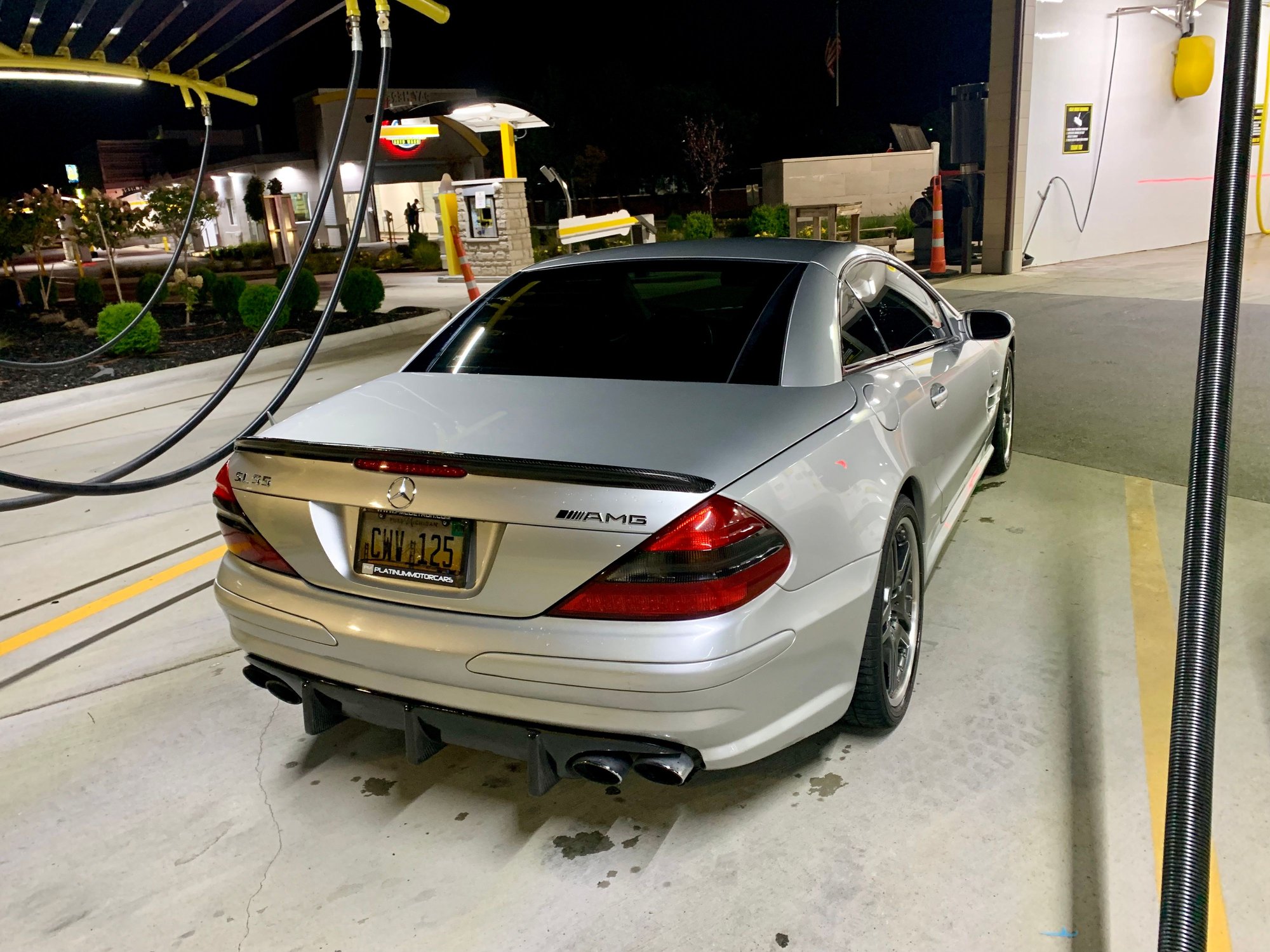 2004 Mercedes-Benz SL55 AMG - 2004 Mercedes-Benz SL55 AMG nicely modded - Used - VIN WDBSK74FX4F066129 - 113,100 Miles - 8 cyl - 2WD - Automatic - Convertible - Silver - New Baltimore, MI 48047, United States