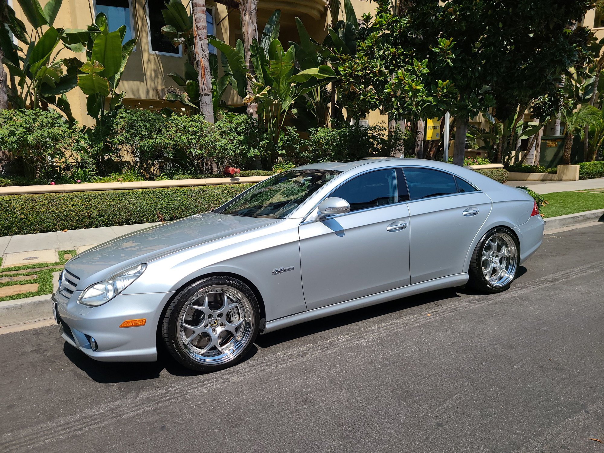 2008 Mercedes-Benz CLS63 AMG - Rare 2008 Mercedes-Benz CLS63 AMG Carbon Fiber Trim, Performance Packages, Rims, etc. - Used - VIN WDDDJ77X18A125112 - 62,165 Miles - 8 cyl - 2WD - Automatic - Coupe - Silver - Los Angeles, CA 91604, United States