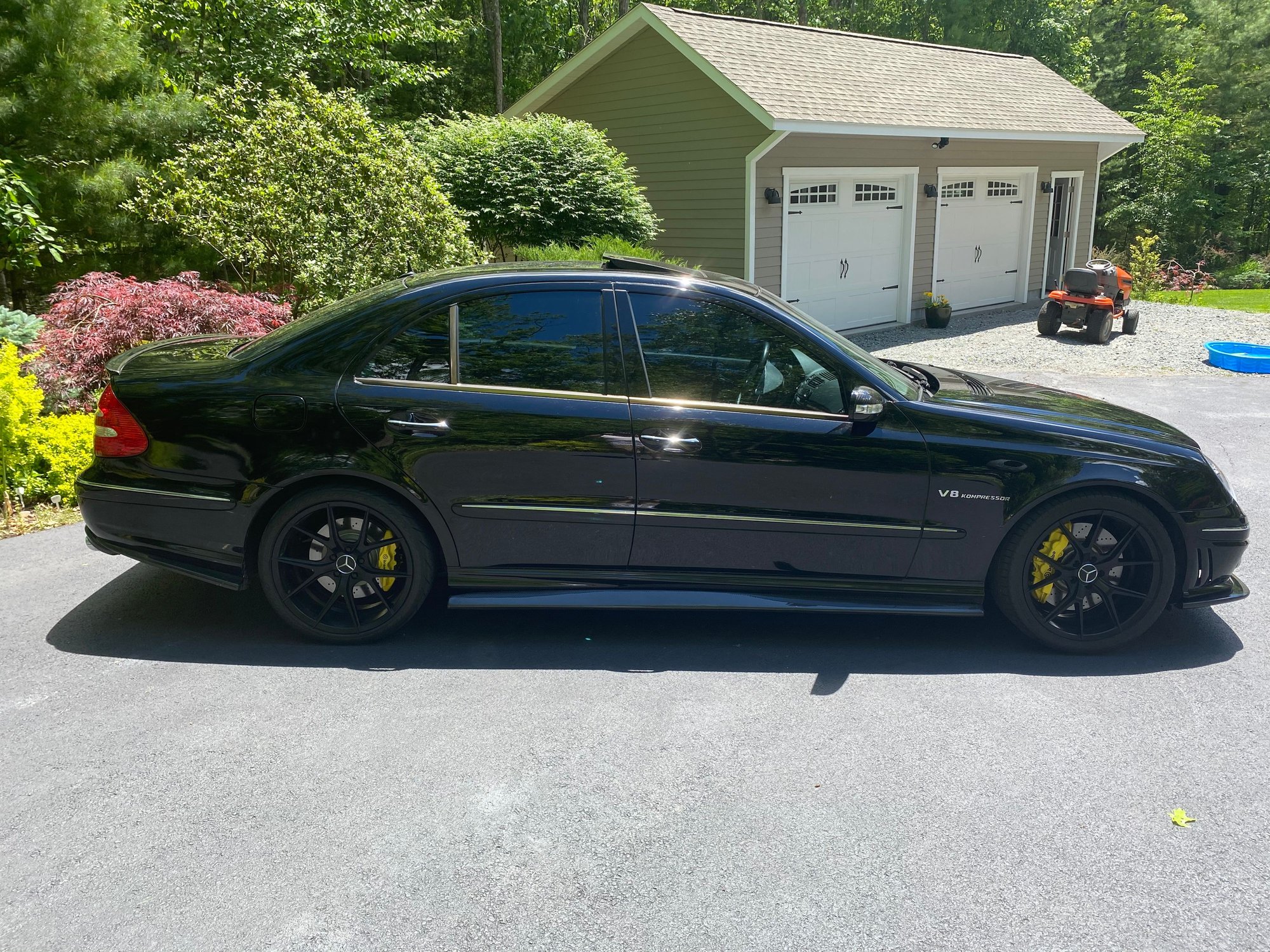 2003 Mercedes-Benz E55 AMG - 2003 E55 AMG Modified - Used - VIN wdbuf76j03a385937 - 123,549 Miles - 8 cyl - 2WD - Automatic - Sedan - Black - Milford, PA 18337, United States