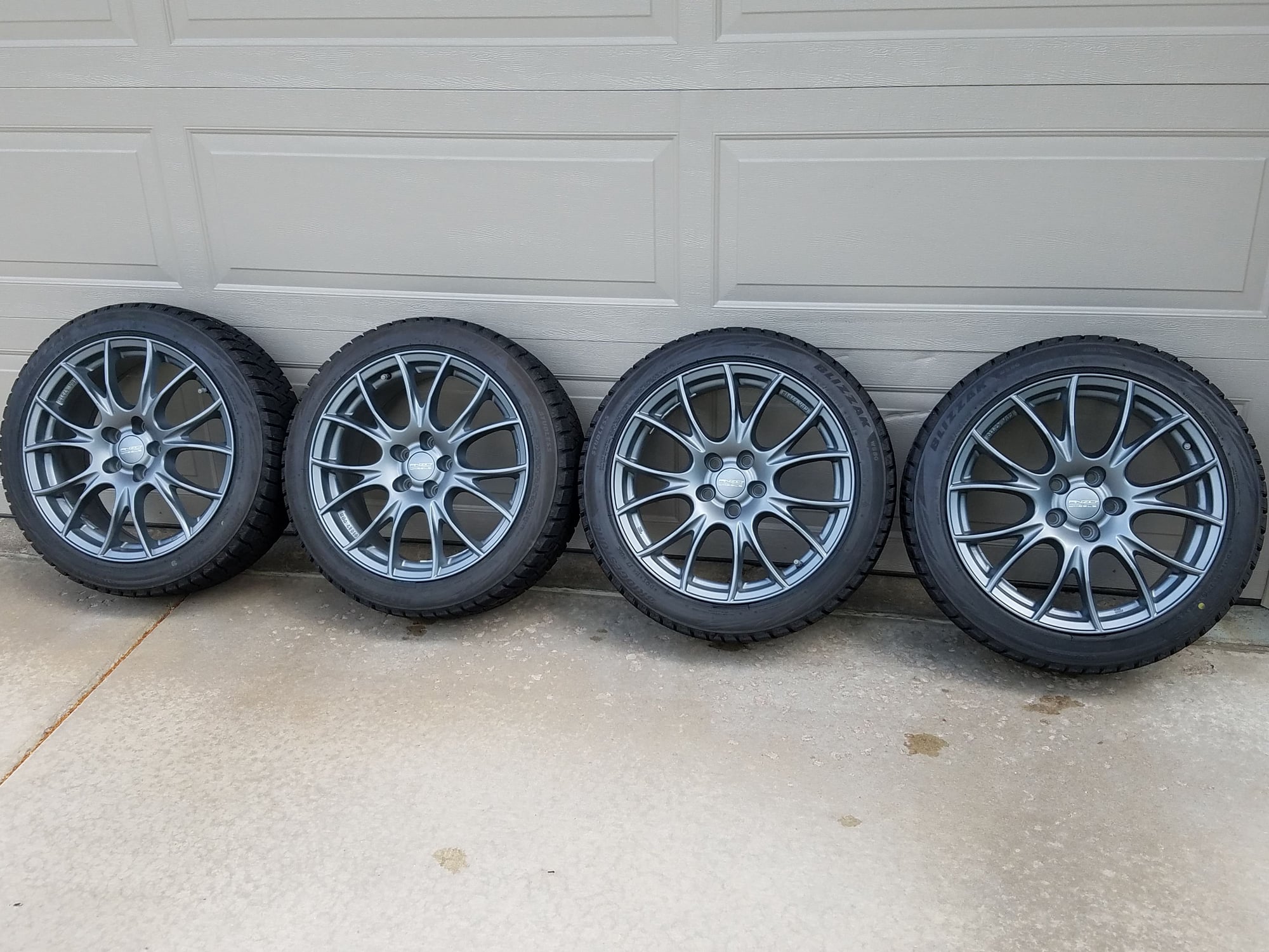 Wheels and Tires/Axles - Blizzack WS80 snow tires and after-market wheels - Used - 2015 to 2018 Any Make All Models - Sioux Falls, SD 57110, United States