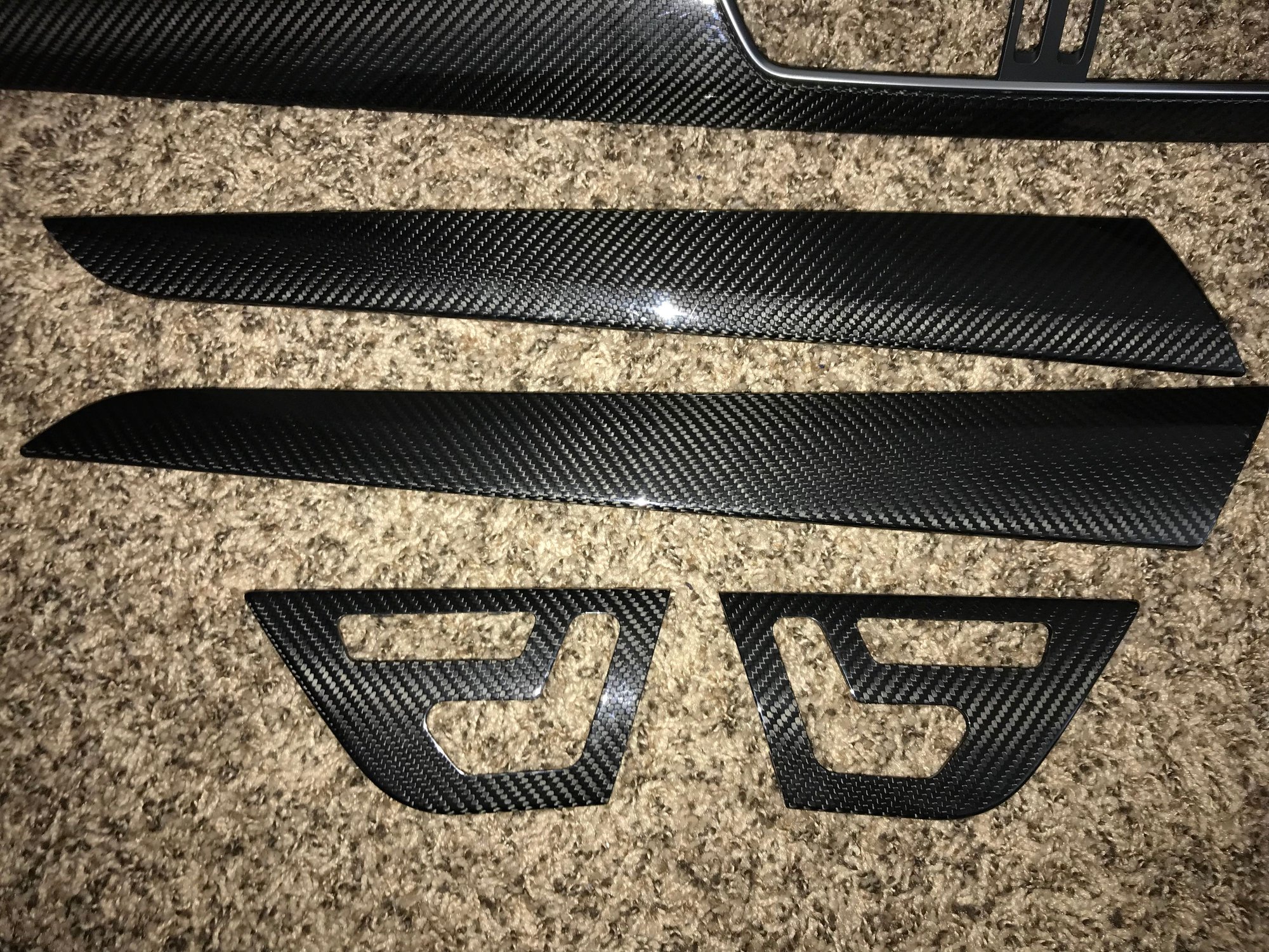 Interior/Upholstery - C63 Coupe Carbon Fiber Trim - Used - 2012 to 2015 Mercedes-Benz C63 AMG - Palm Springs, CA 92240, United States