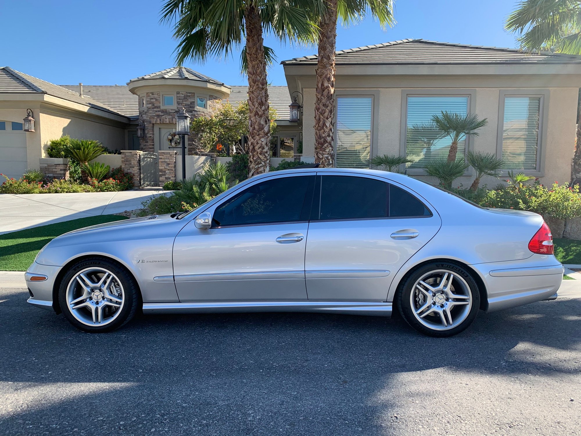 2003 Mercedes-Benz E55 AMG - 2003 Mercedes-Benz E55 AMG for sale - Used - VIN WDBUF76J73A298018 - 84,000 Miles - 8 cyl - 2WD - Automatic - Sedan - Silver - Las Vegas, NV 89141, United States