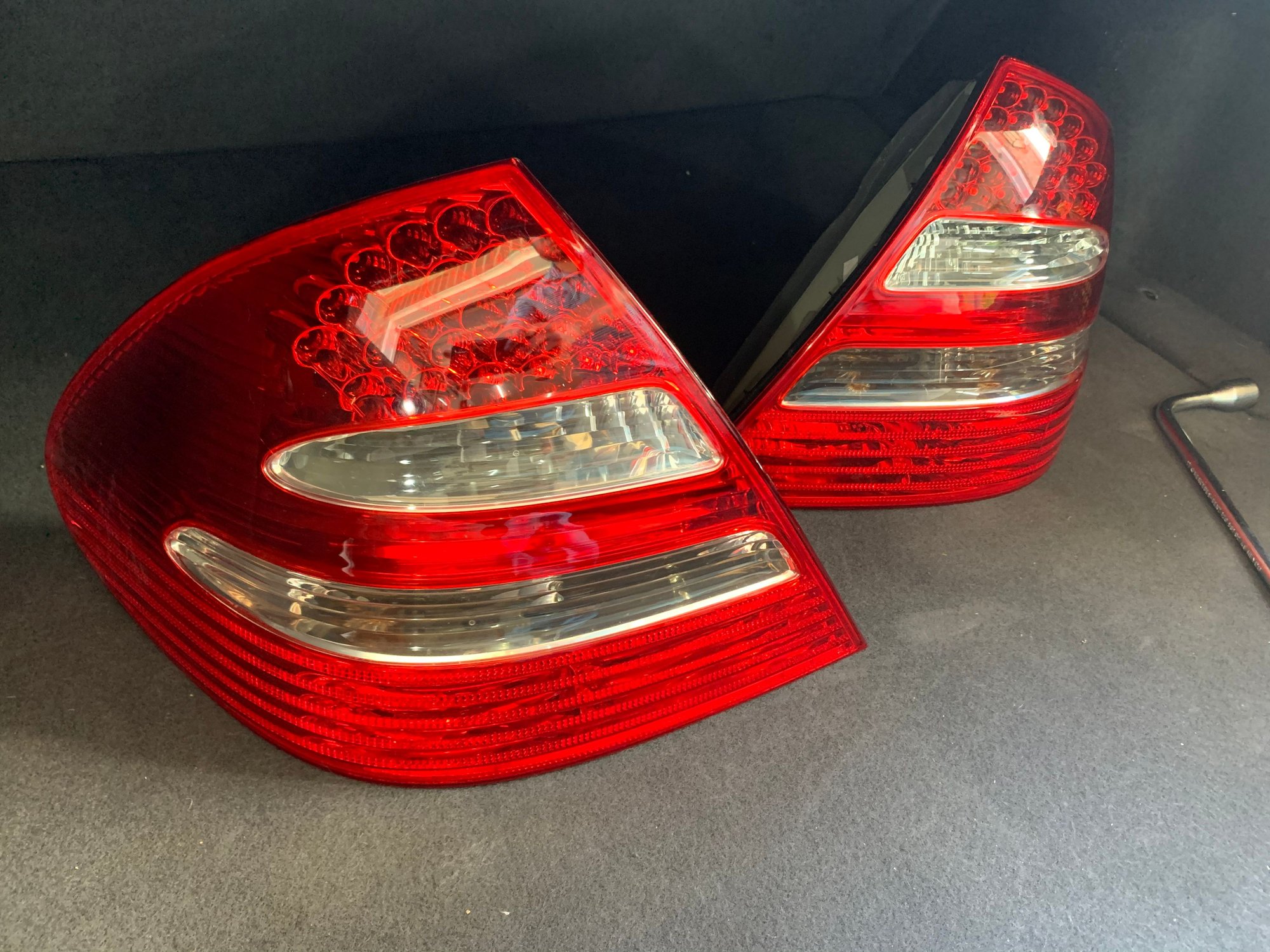 Exterior Body Parts - W211 facelift rear trunk panel, non facelift trunk panel & stock tail lights - Used - Dallas, TX 75024, United States
