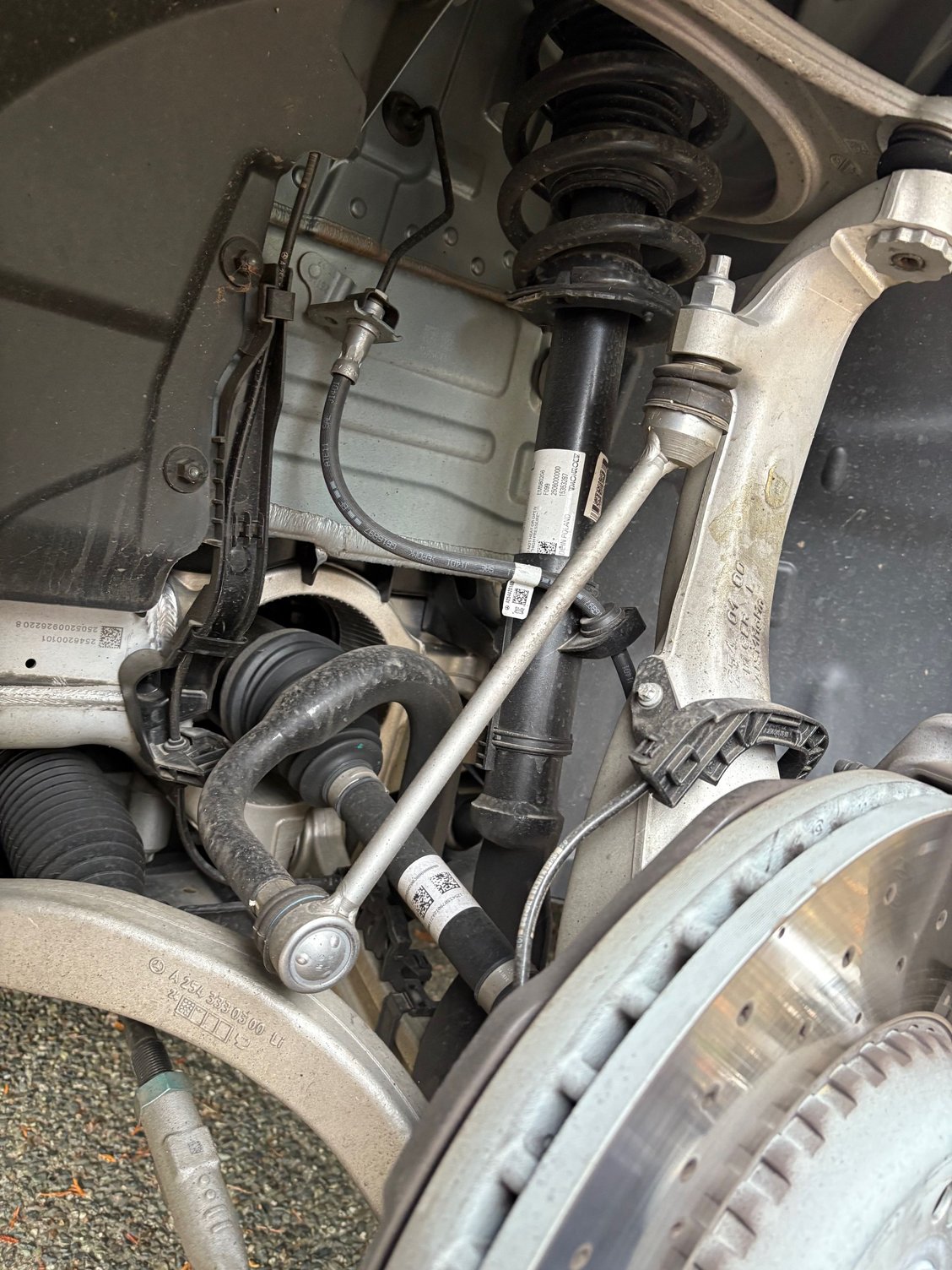 Front suspension view 2