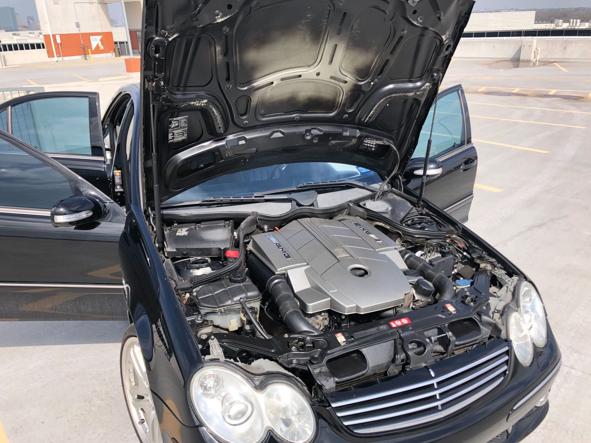 2005 Mercedes-Benz C55 AMG - 2005 C55 AMG - Used - VIN WDBRF76J65F639856 - 126,500 Miles - 8 cyl - 2WD - Automatic - Sedan - Black - Austin, TX 78741, United States