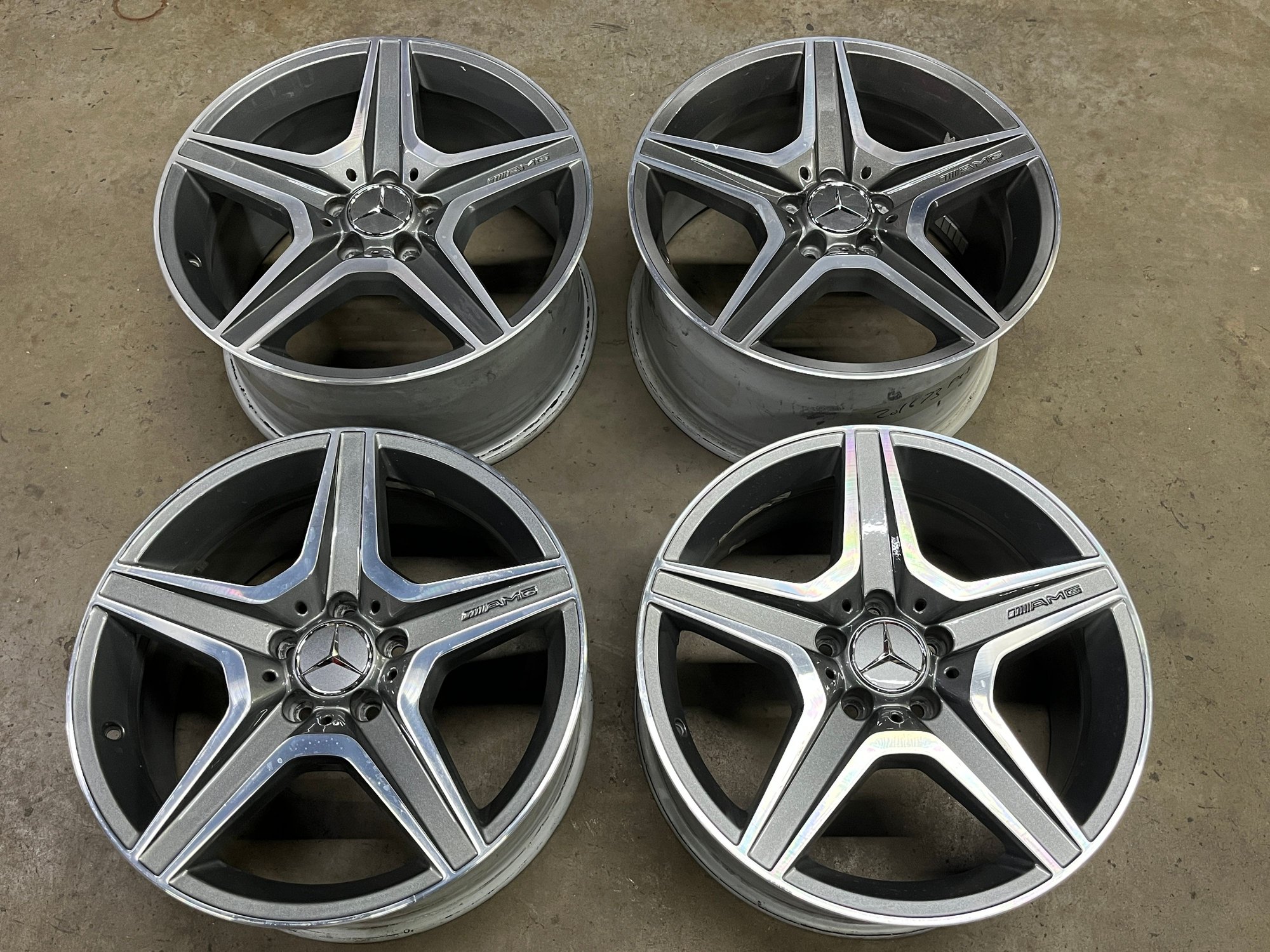 Wheels and Tires/Axles - OEM AMG C63 18" wheels - Used - All Years  All Models - Dallas, TX 75218, United States