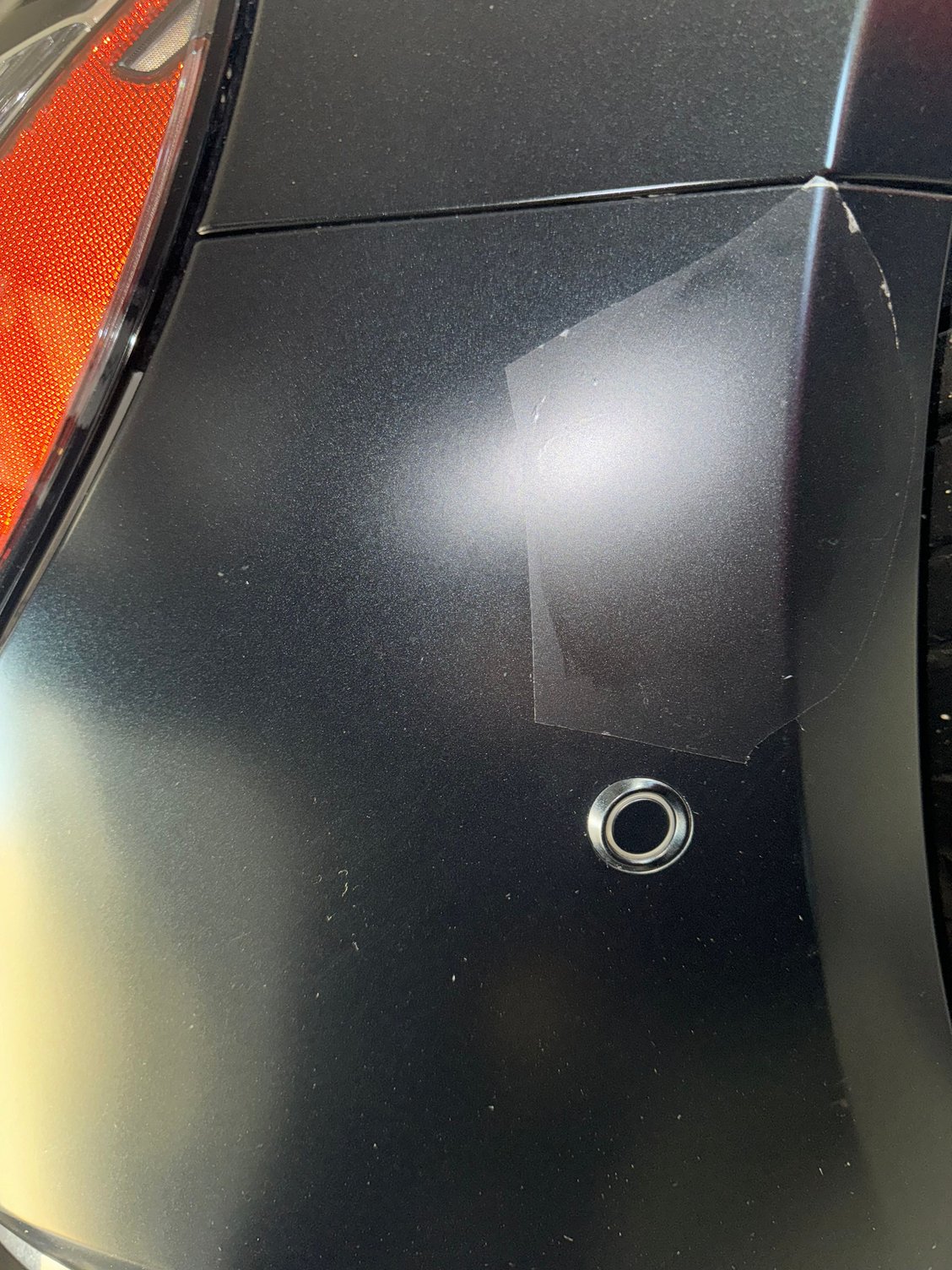 Ceramic coated a test square, slightly matched better but not 100%